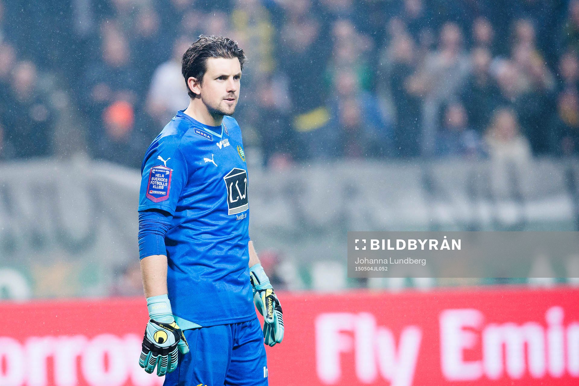 Hammarbys målvakt Johannes Hopf