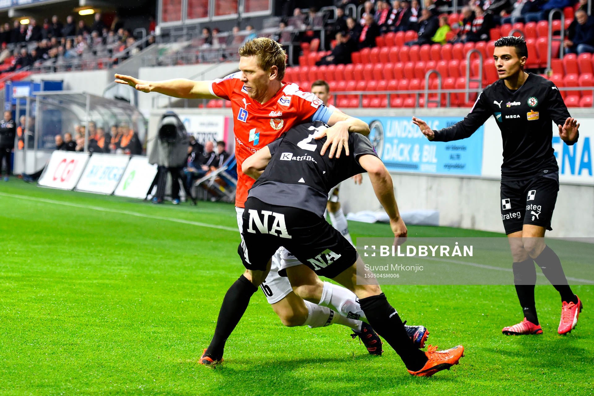Kalmars David Elm och Örebros Patrik Haginge