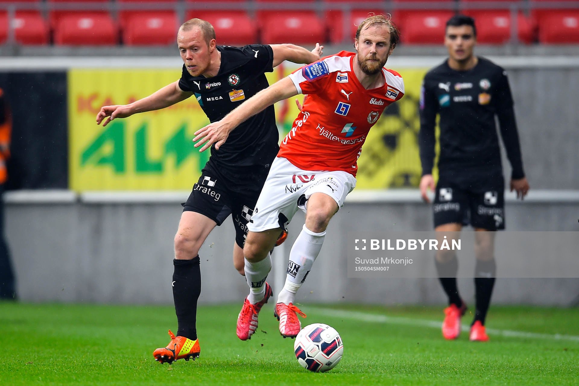 Kalmars Markus Thorbjörnsson och Örebros Patrik Haginge