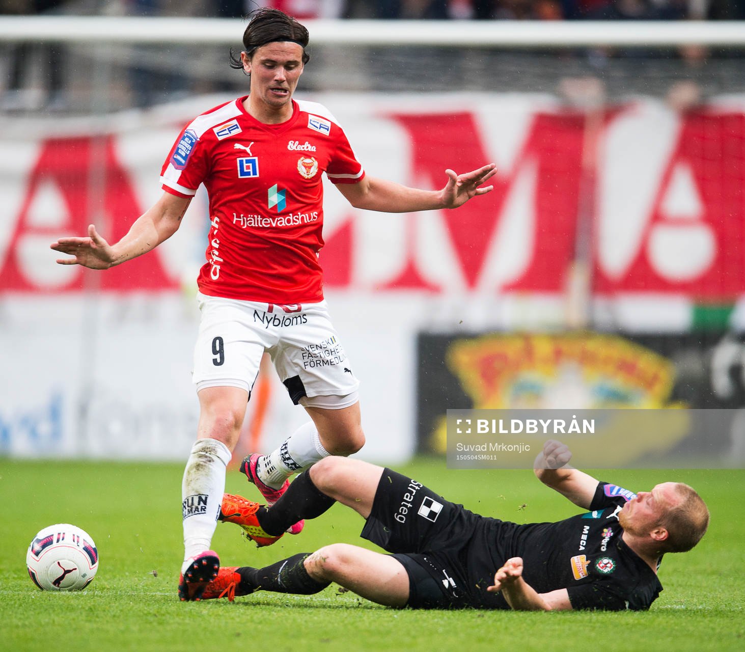 Kalmars Marcus Antonsson och Örebros Patrik Haginge