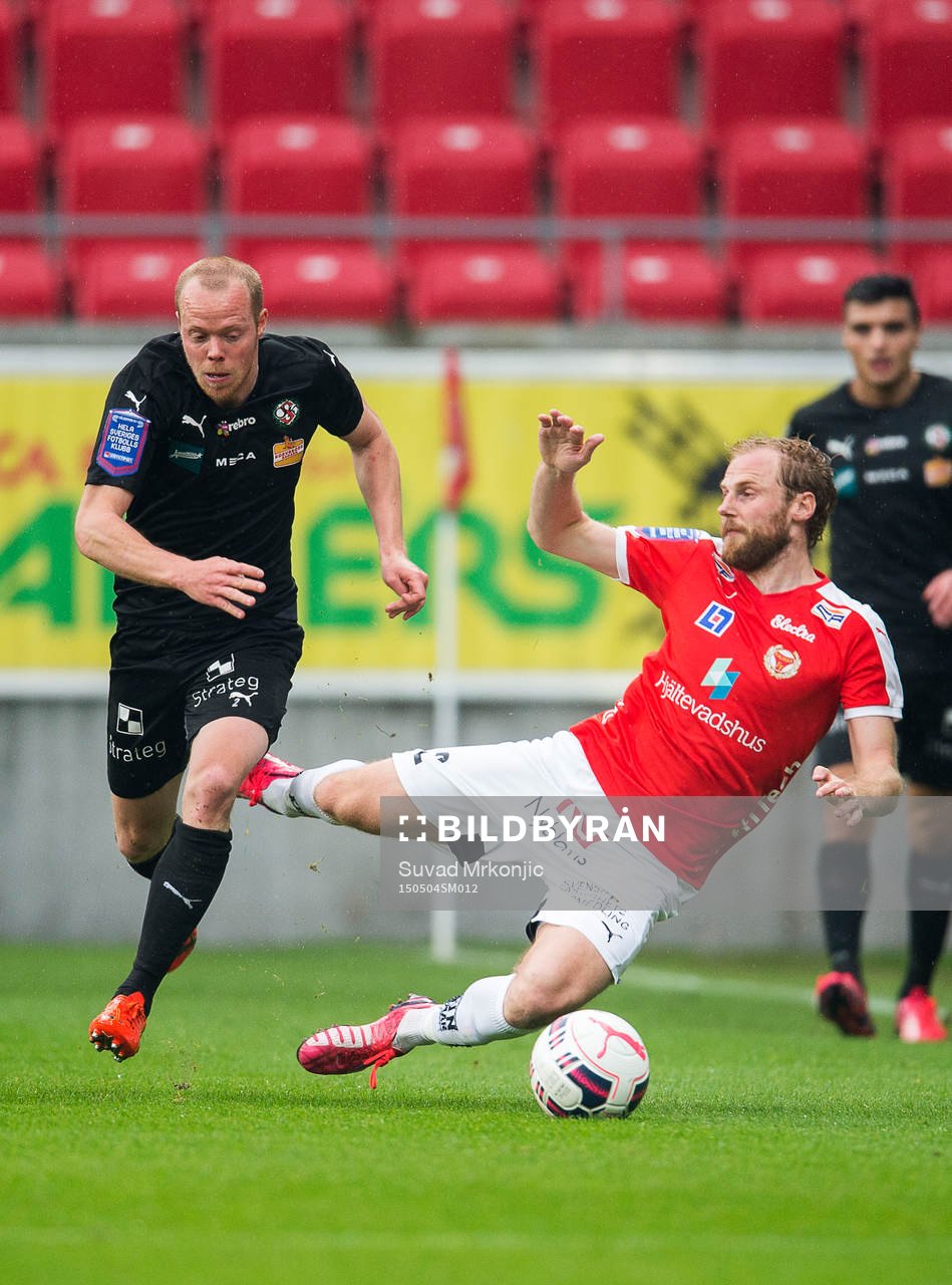 Kalmars Markus Thorbjörnsson och Örebros Patrik Haginge
