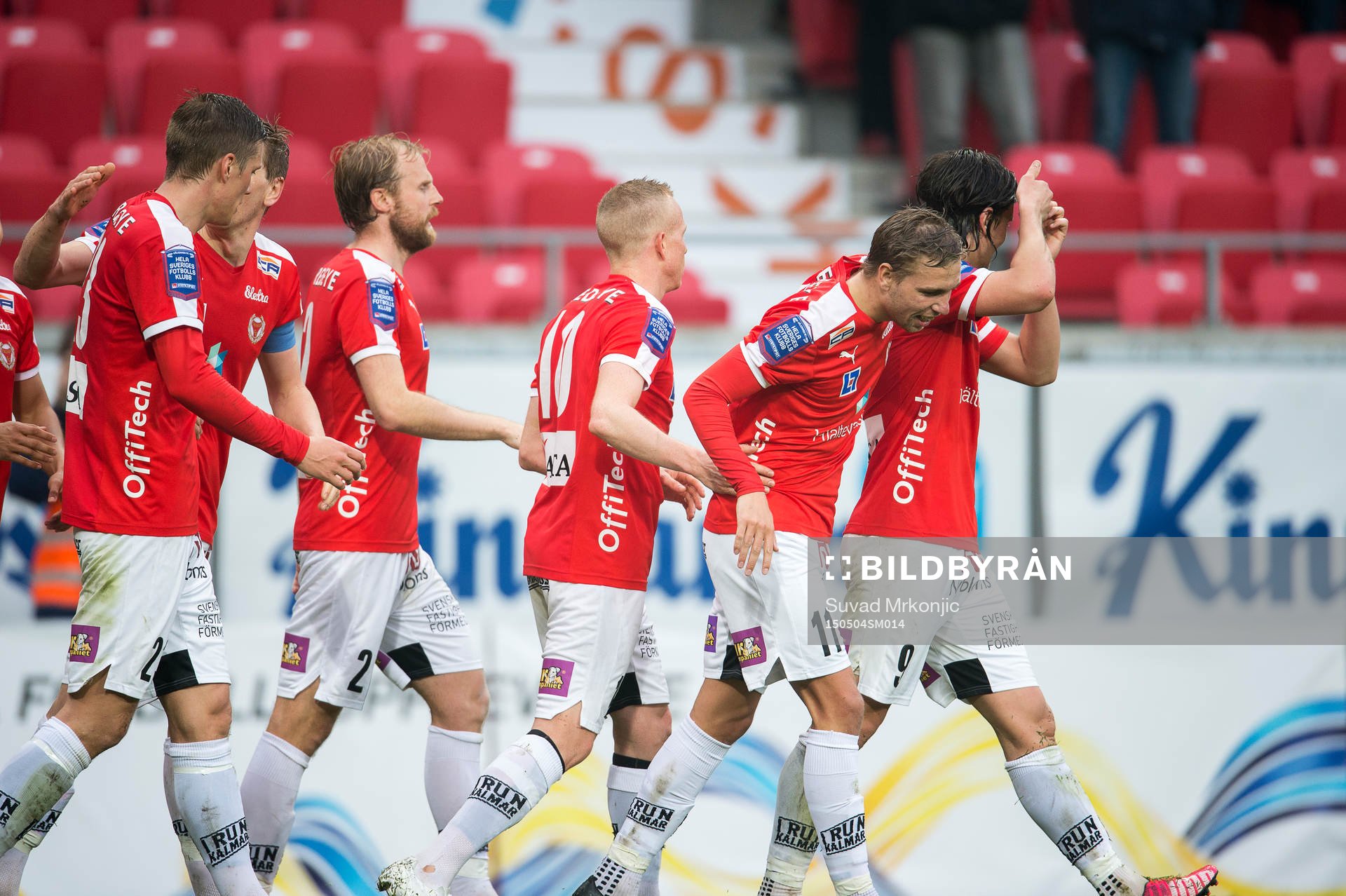 Kalmars Marcus Antonsson (h) jublar
