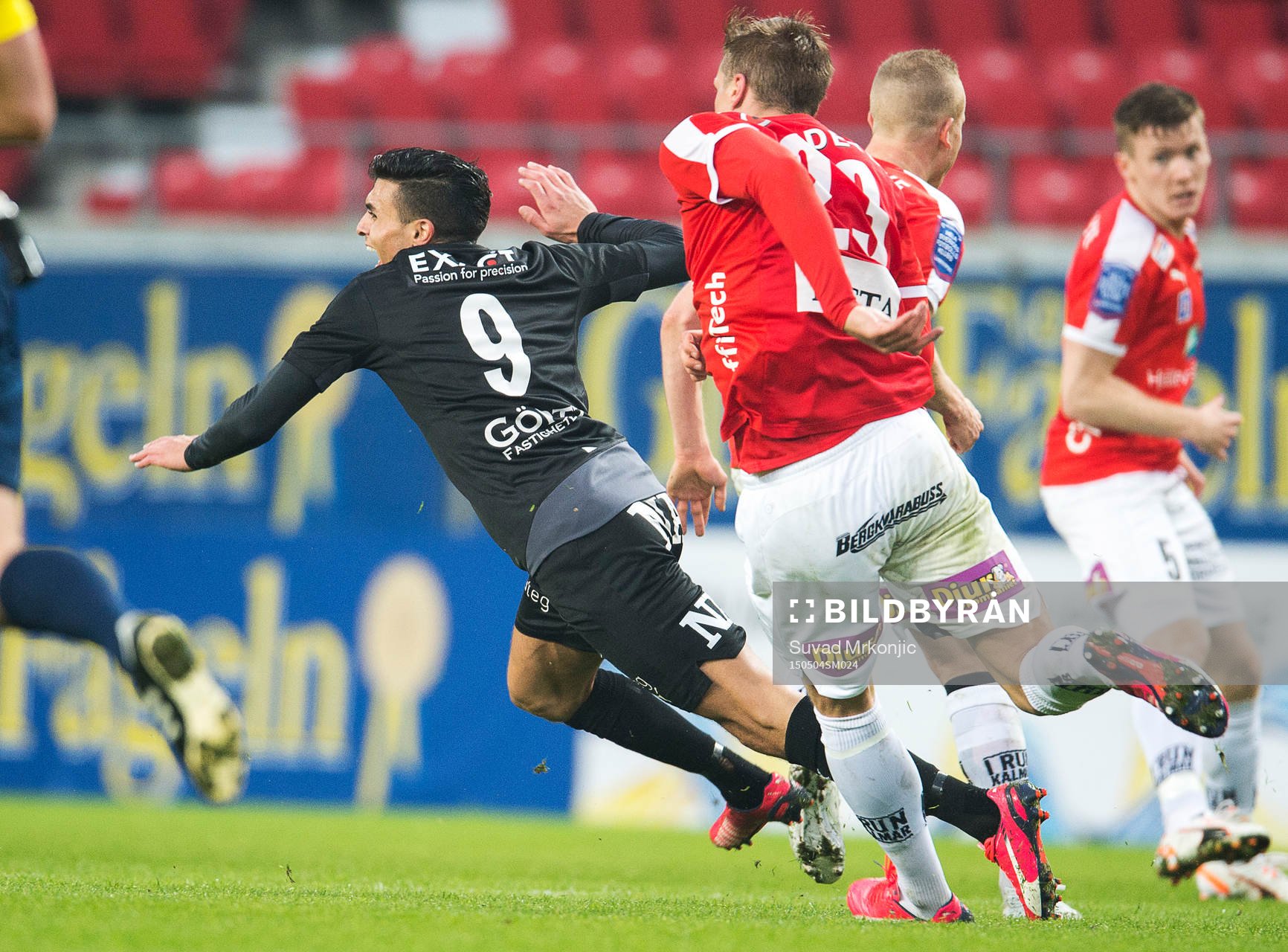  Örebros Ahmed Yasin under fotbollsmatchen i Allsvenskan mellan Kalmar och Örebro den 4 maj 2015 i Kalmar.