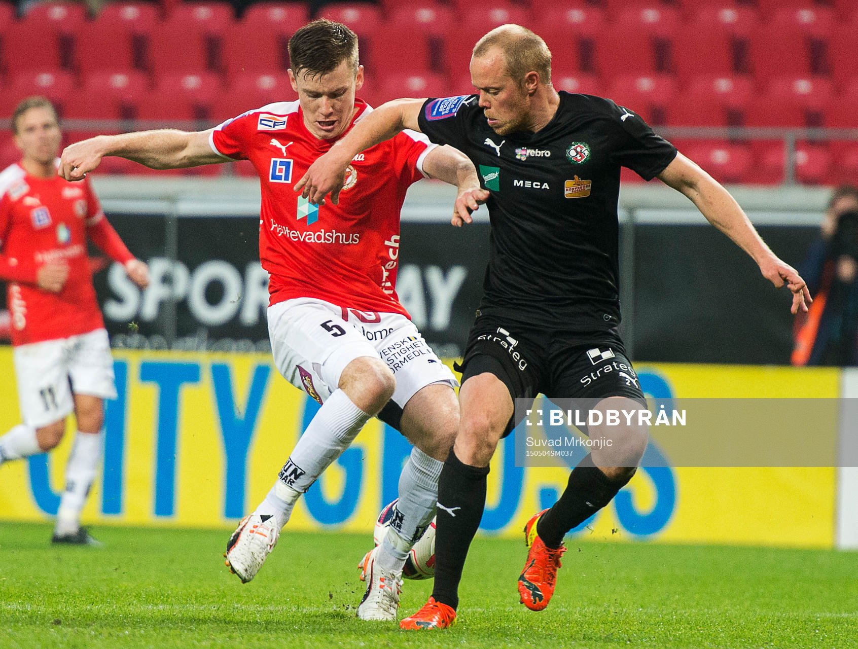 Kalmars Victor Agardius och Örebros Patrik Haginge