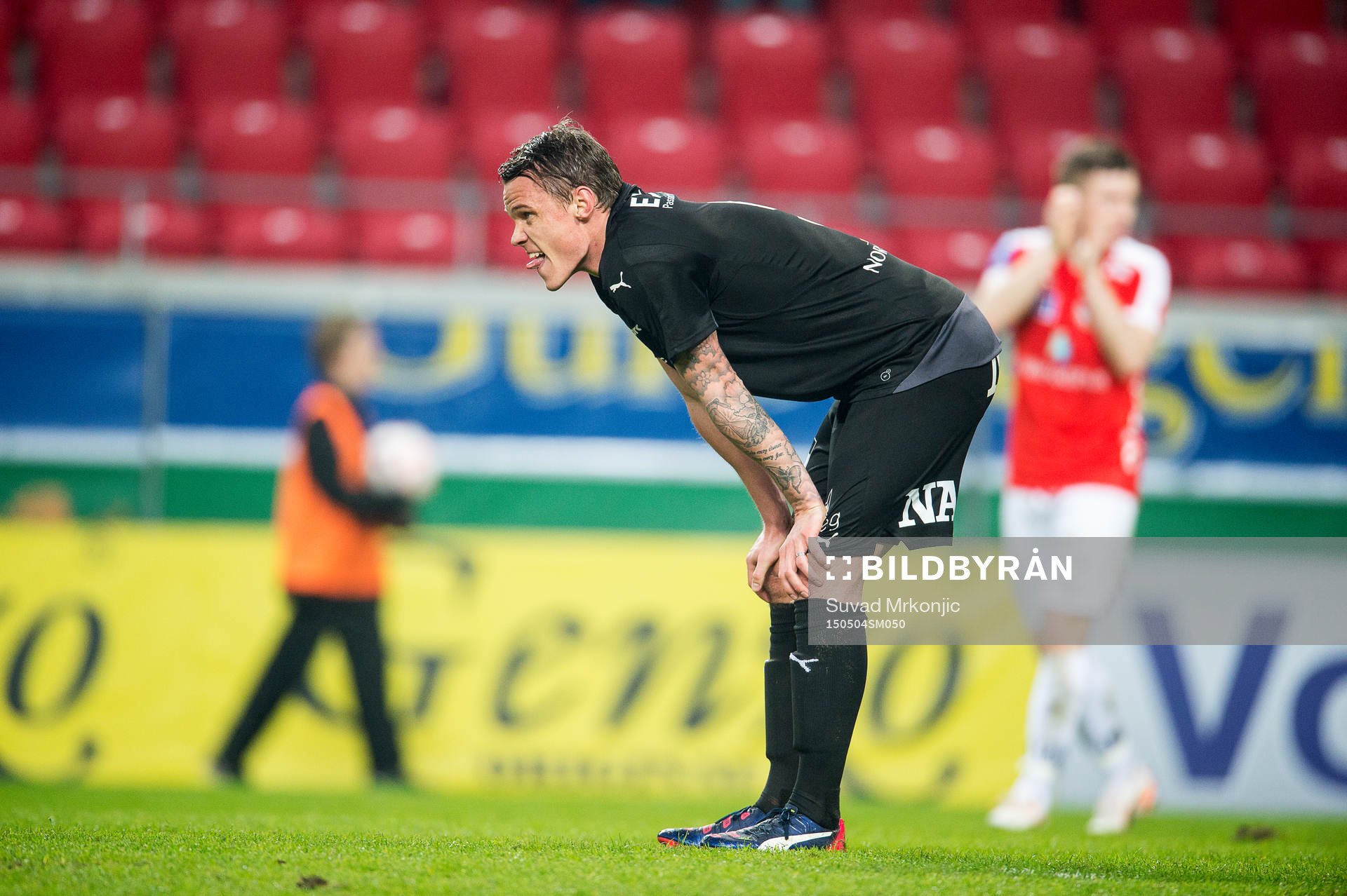 Örebros Erik Moberg  deppar