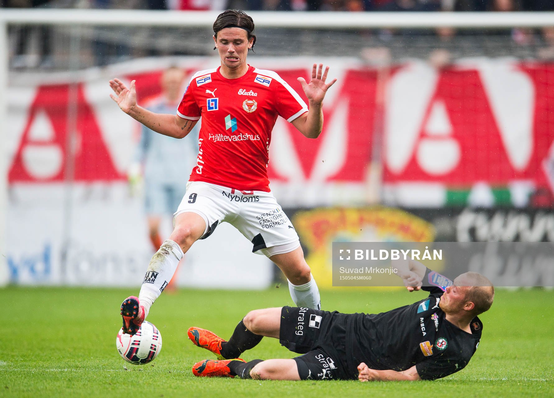 Kalmars Marcus Antonsson  och Örebros Patrik Haginge