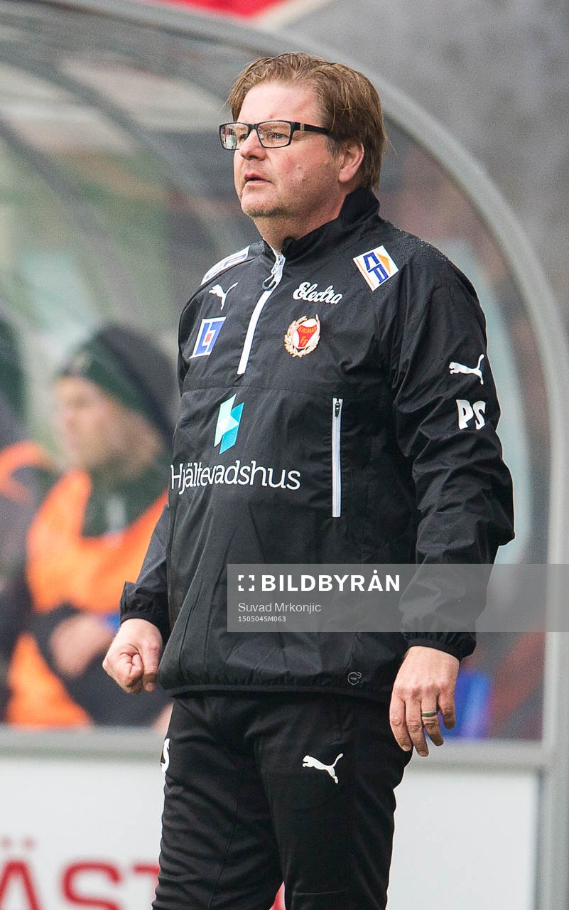 Kalmars tränare Peter Swärdh
