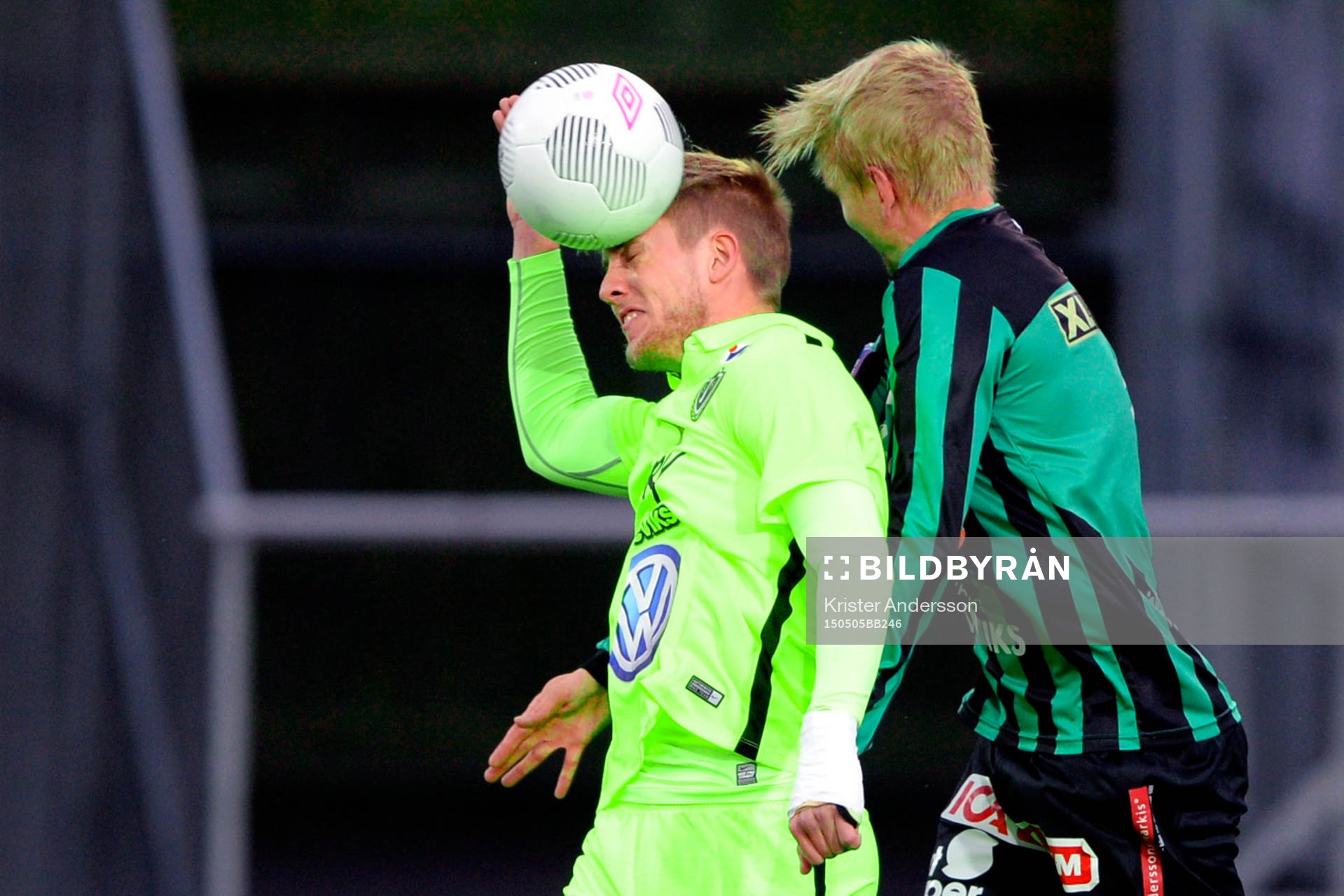 Jönköpings Södras Jesper Svensson och Varbergs Erik Lund