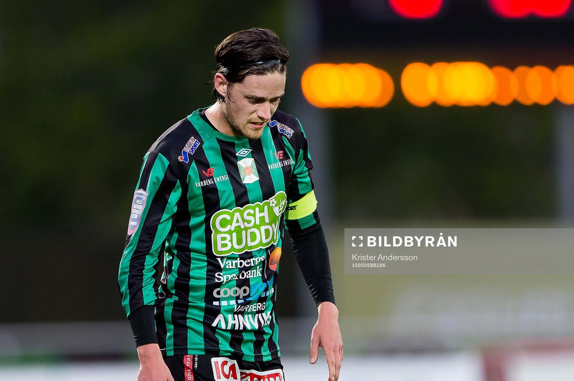 Varbergs Robin Tranberg deppar