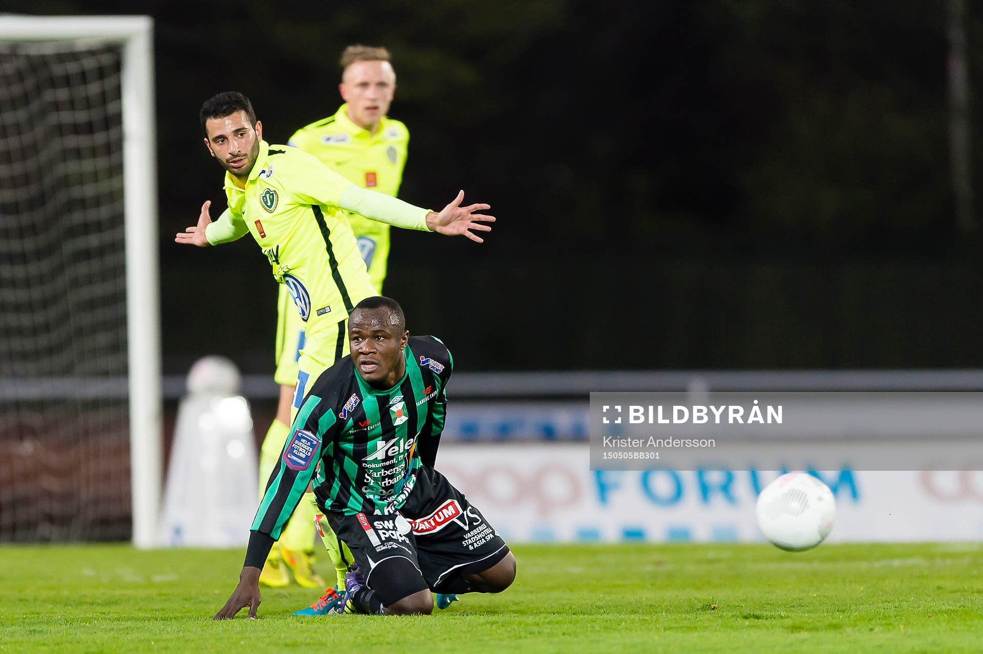 Varbergs Nsima Peter och Jönköpings Södras André Calisir