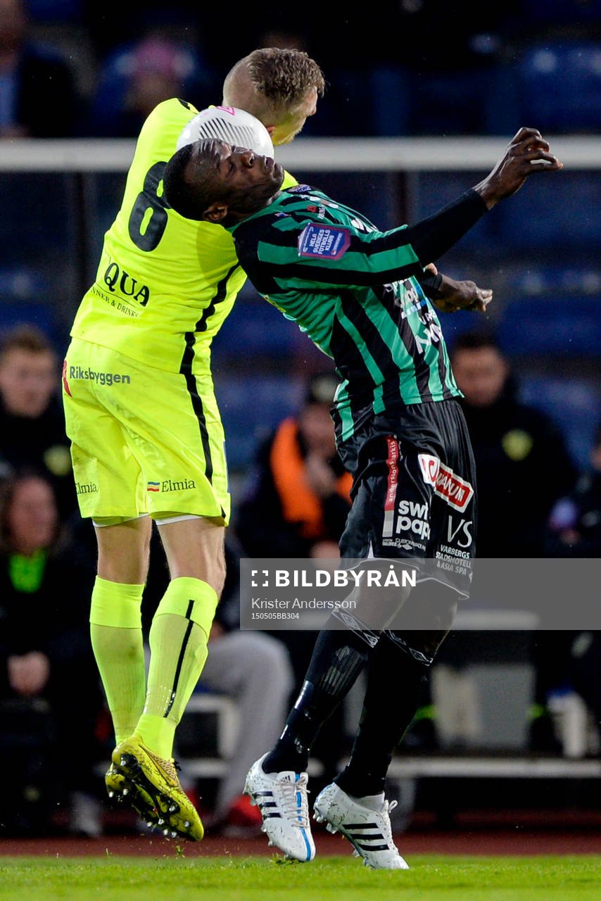 Jönköpings Södras Joakim Karlsson och Varbergs Nsima