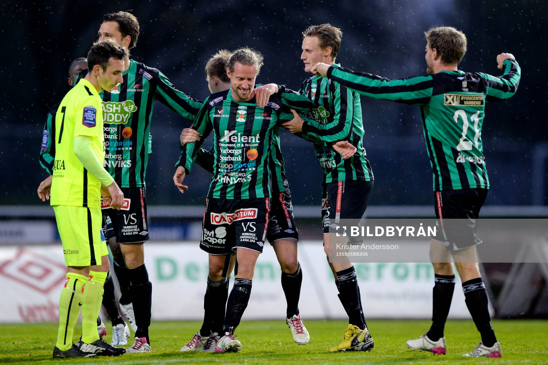 Varbergs Thommie Persson jublar