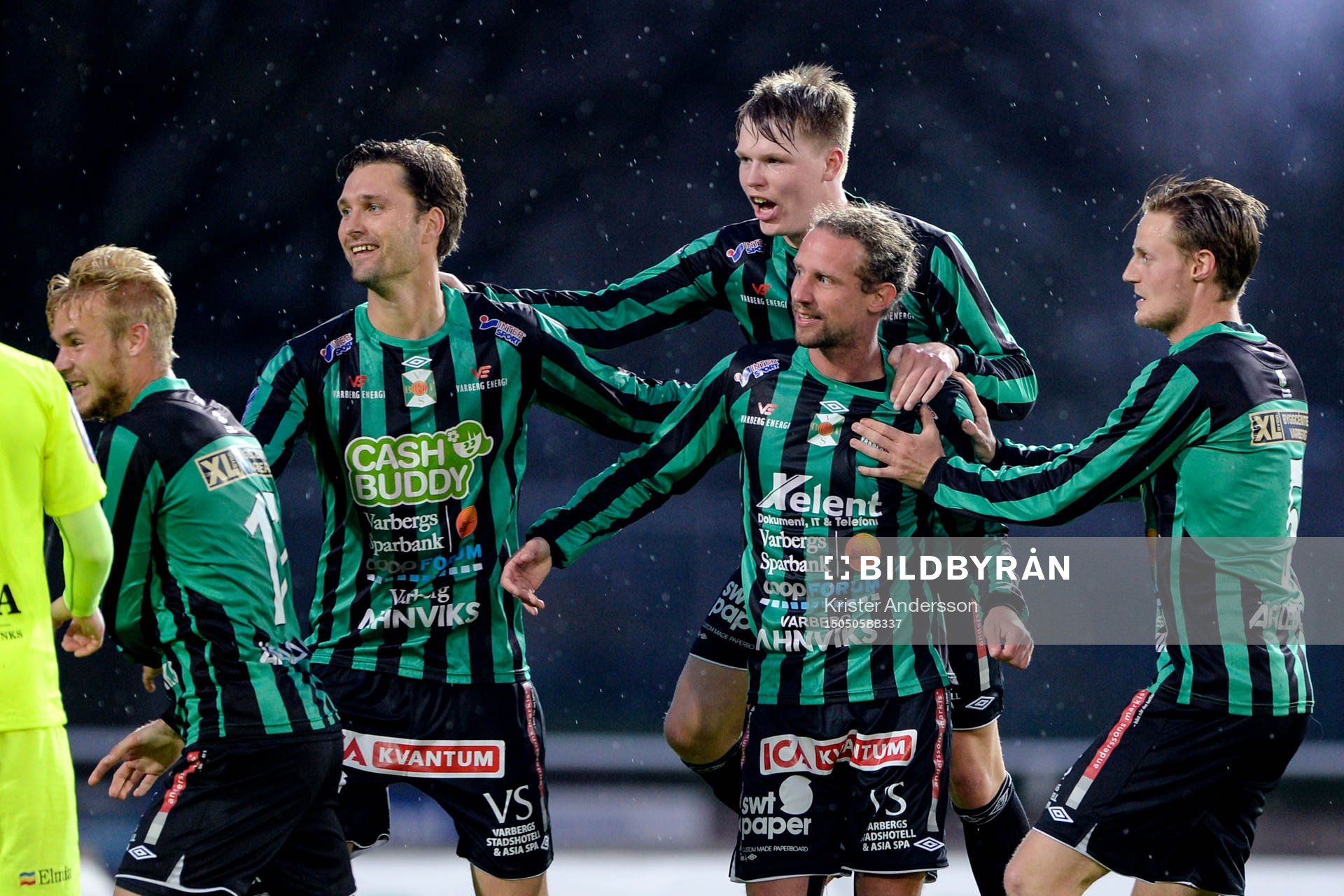 Varbergs Thommie Persson jublar