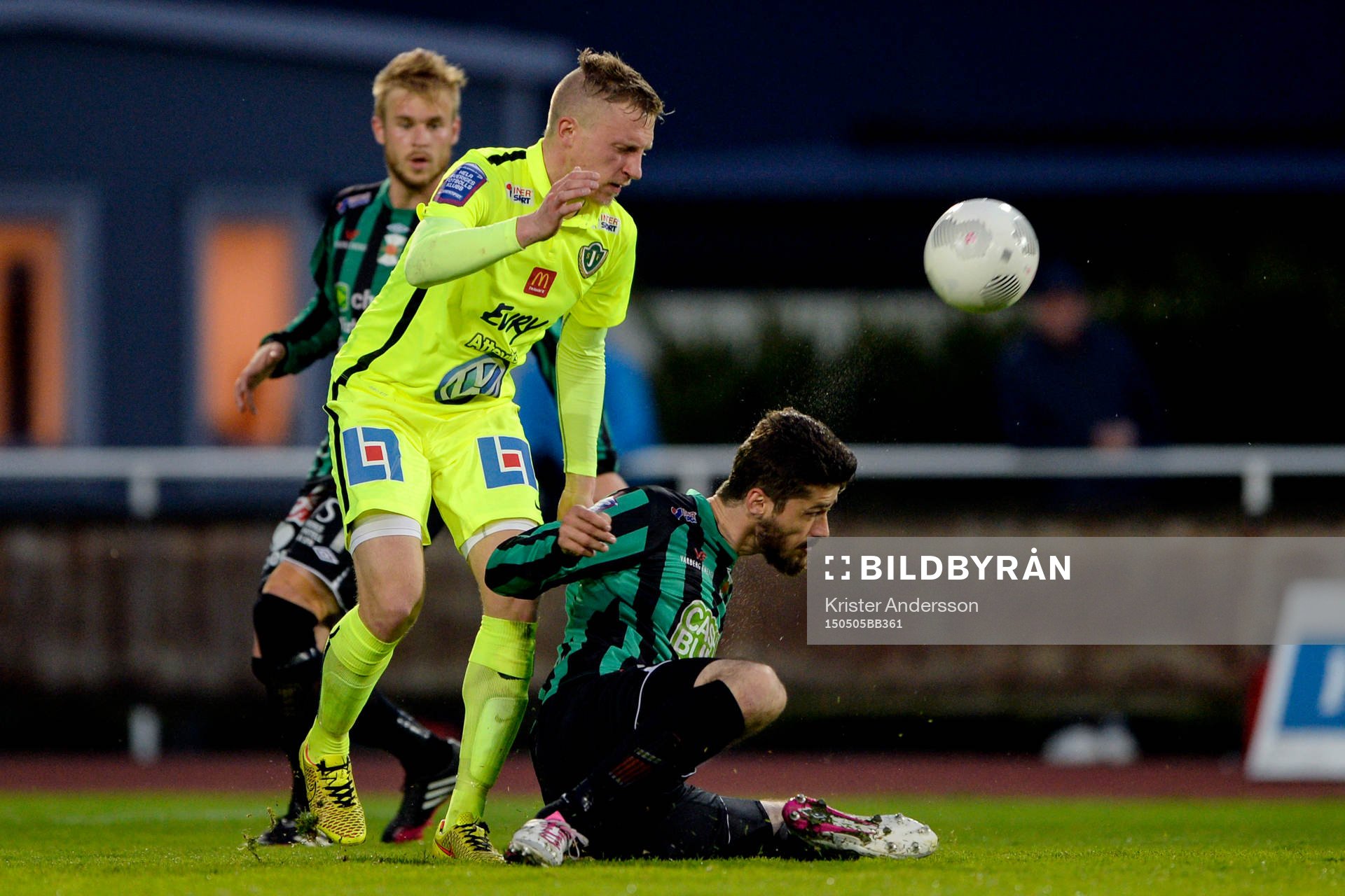Jönköpings Södras Joakim Karlsson och Varbergs Ajsel