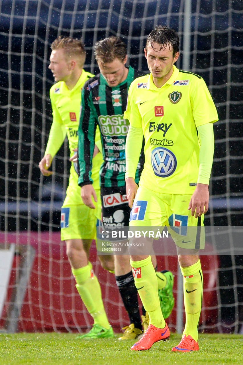 Jönköpings Södras Daryl Smylie deppar