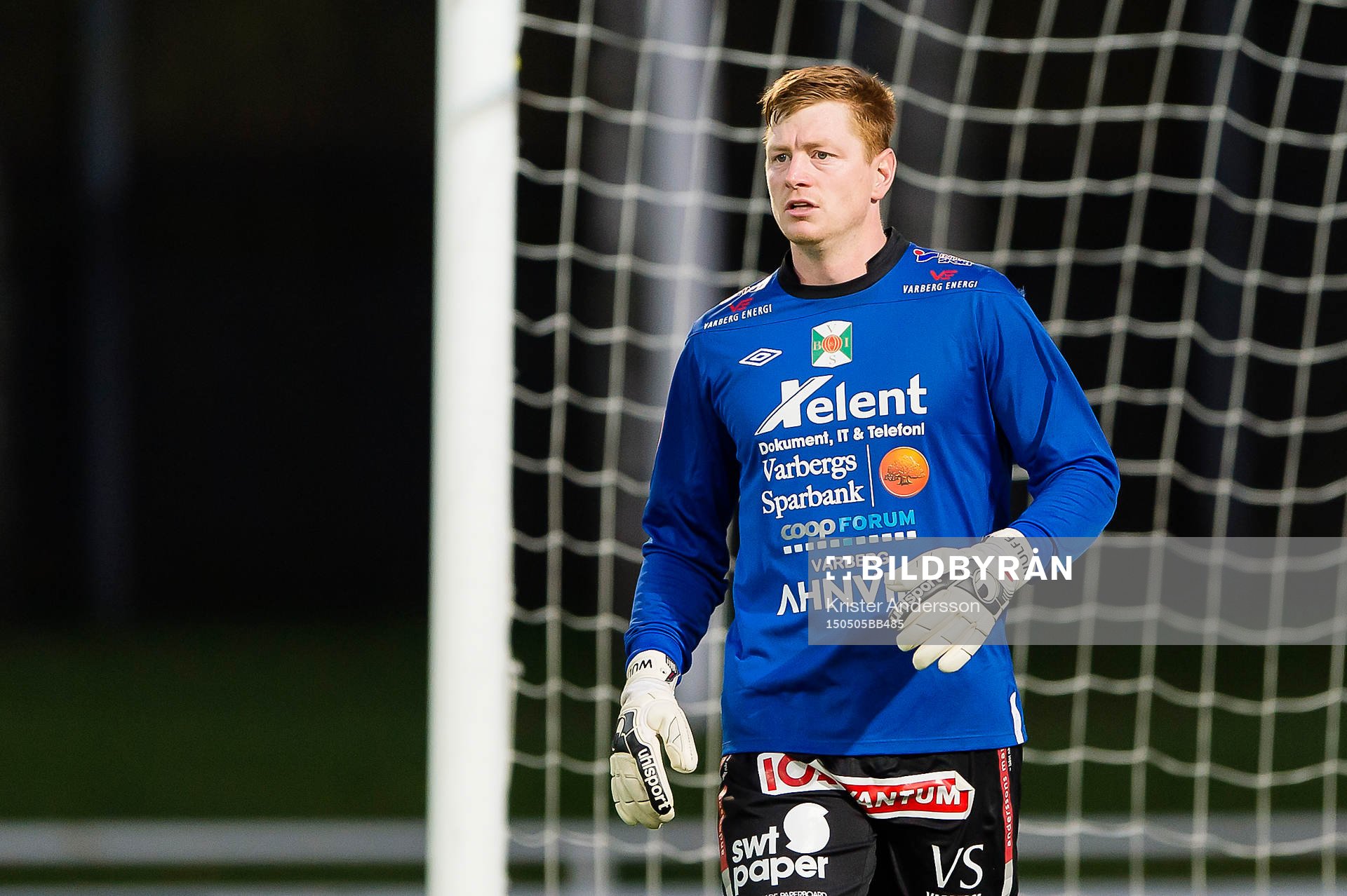Varbergs målvakt Joakim Wulff