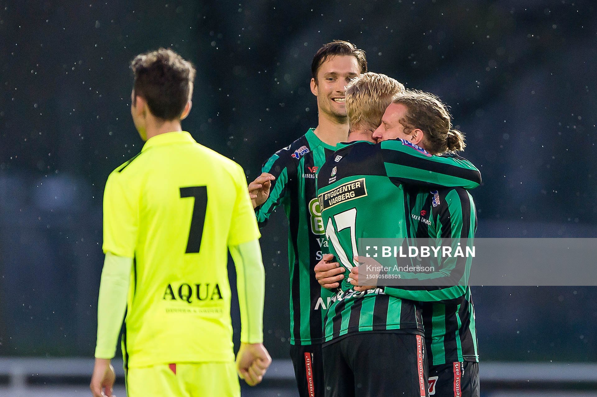 Varbergs Thommie Persson jublar