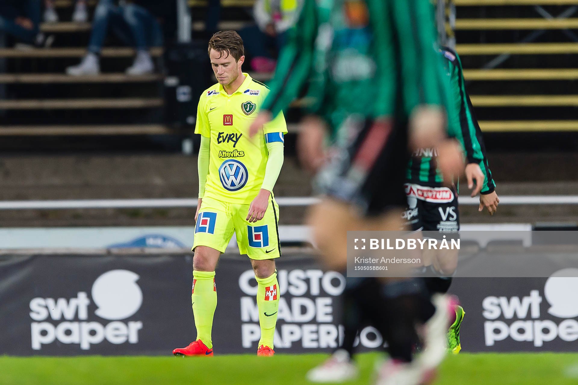 Jönköpings Södras Tommy Thelin deppar
