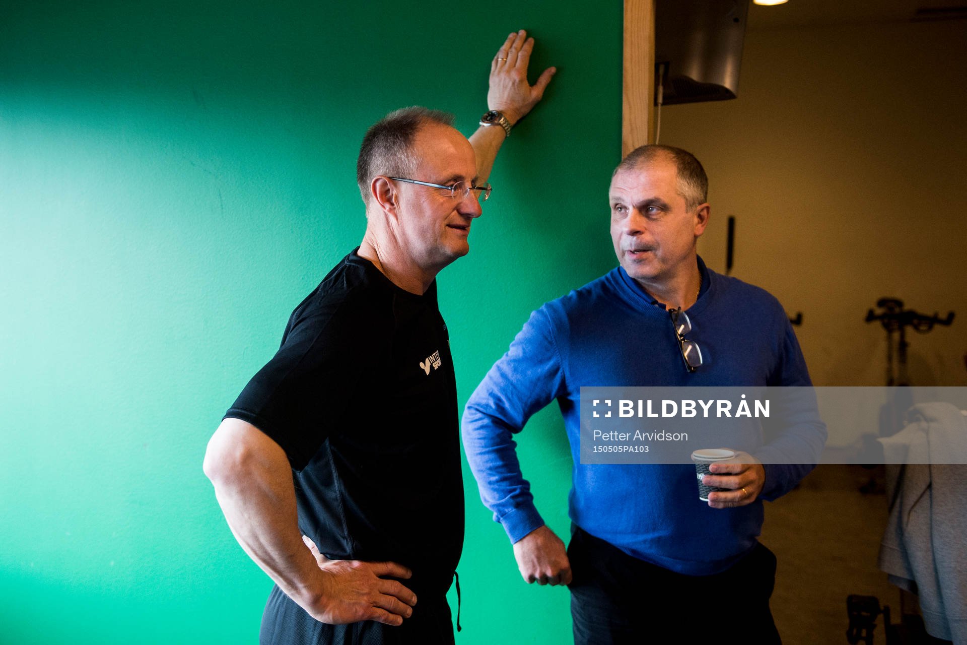 Rögles tränare tränare Anders Eldebrink och sportchef