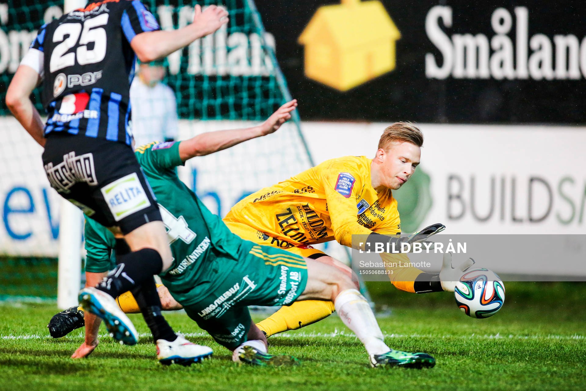 Sirius målvakt Andreas Andersson