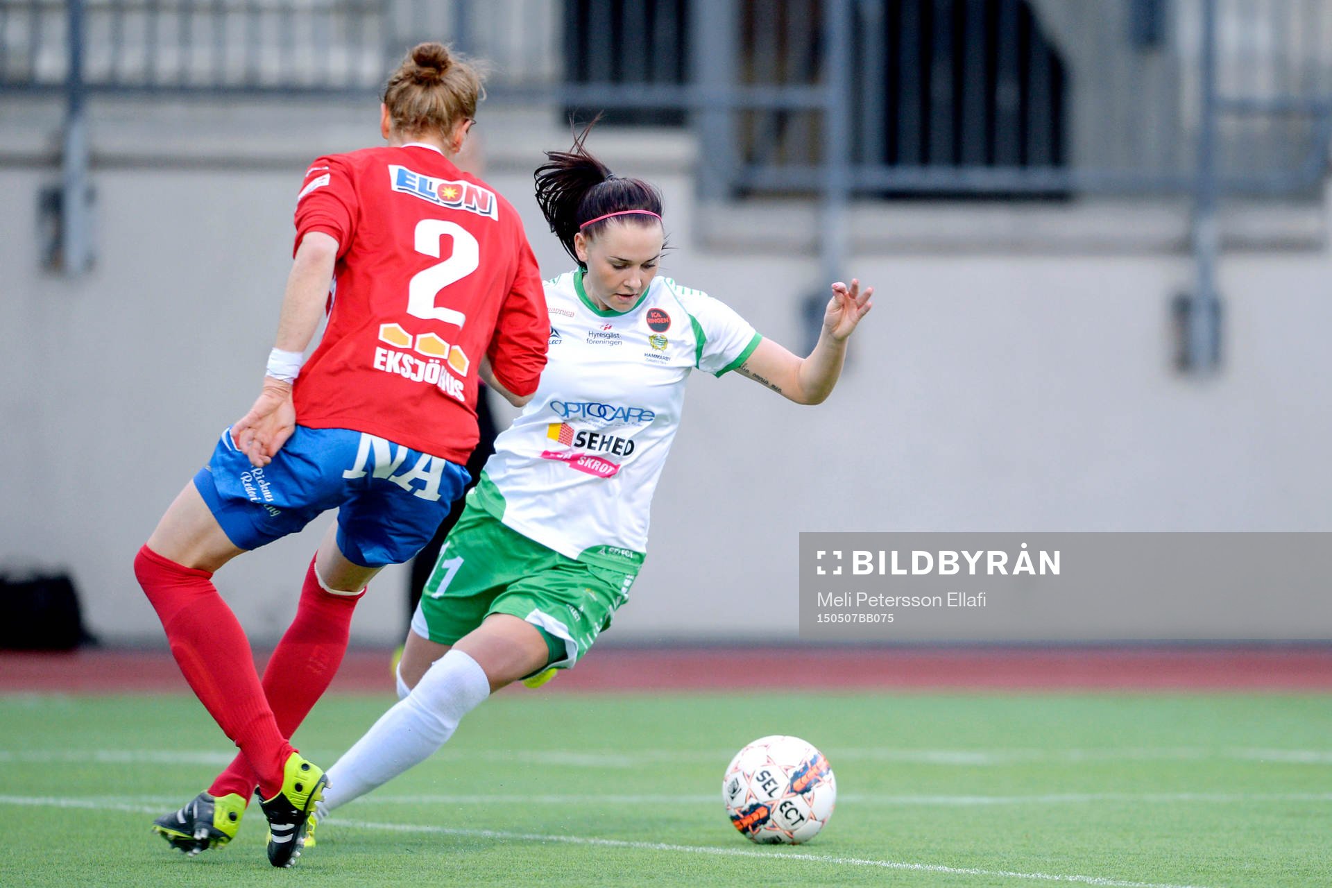 Hammarbys Emma Janssonoch Örebros Sara Nordin