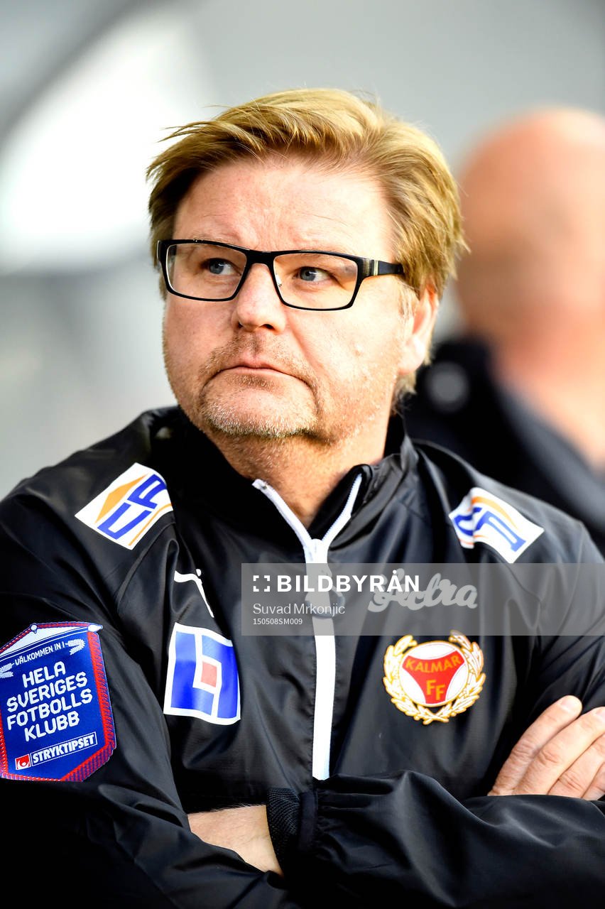 Kalmars tränare Peter Swärdh