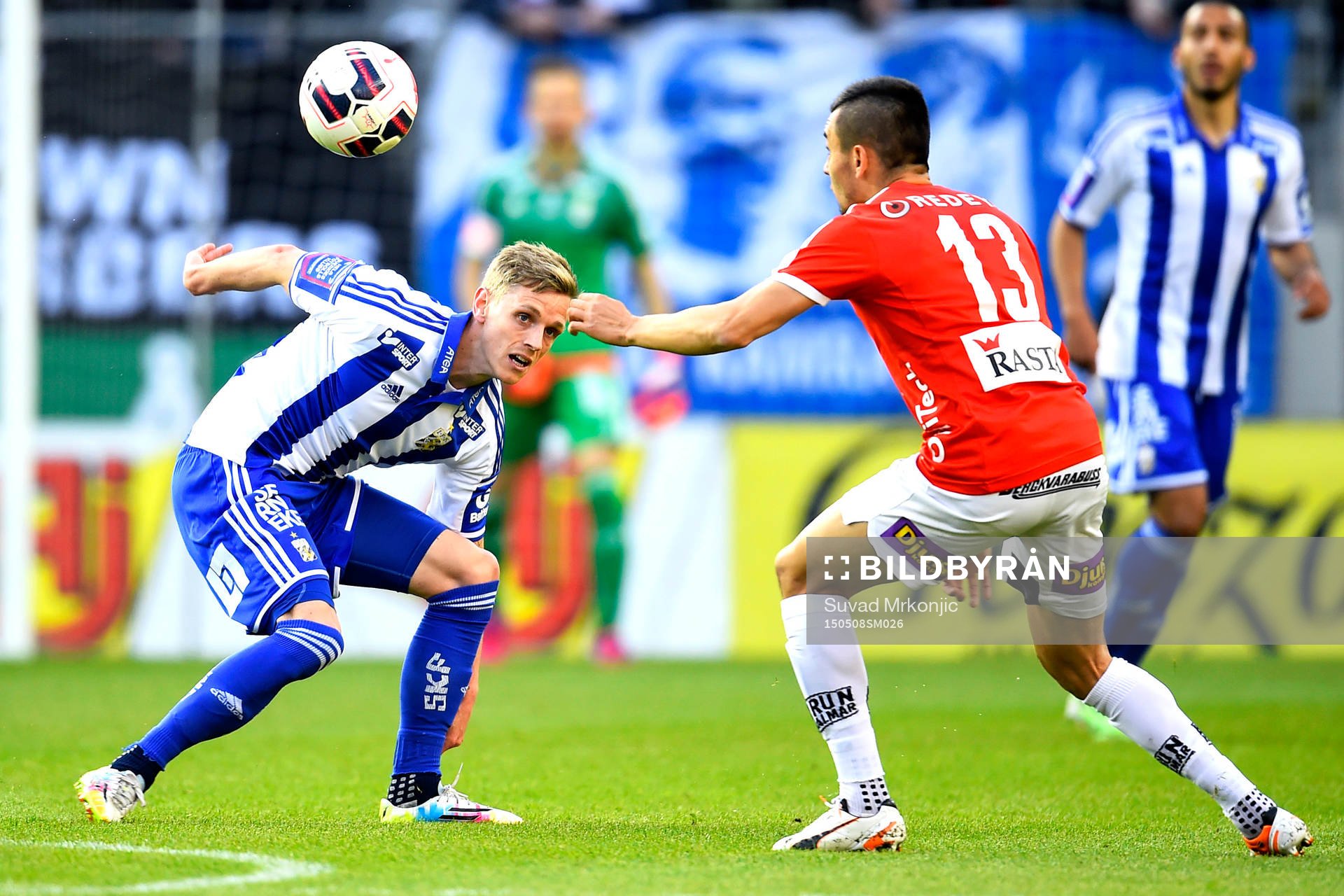 IFK Göteborgs Sören Rieks och Kalmars Emin Nouri