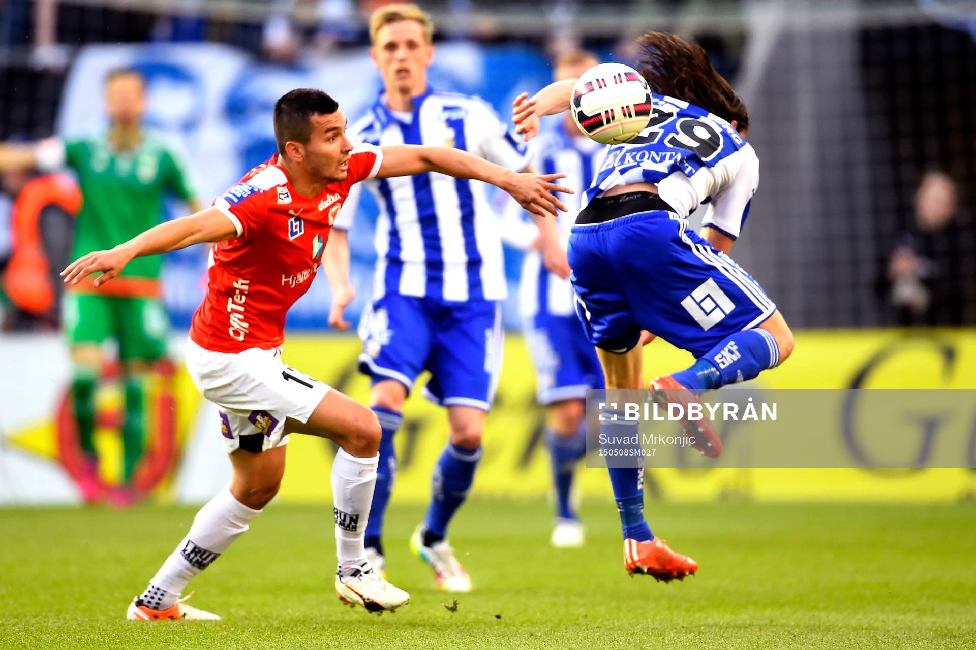 Kalmars Emin Nouri och IFK Göteborgs Lasse Vibe