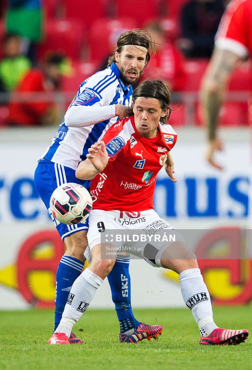 IFK Göteborgs Mattias Bjärsmyr och Kalmars Marcus