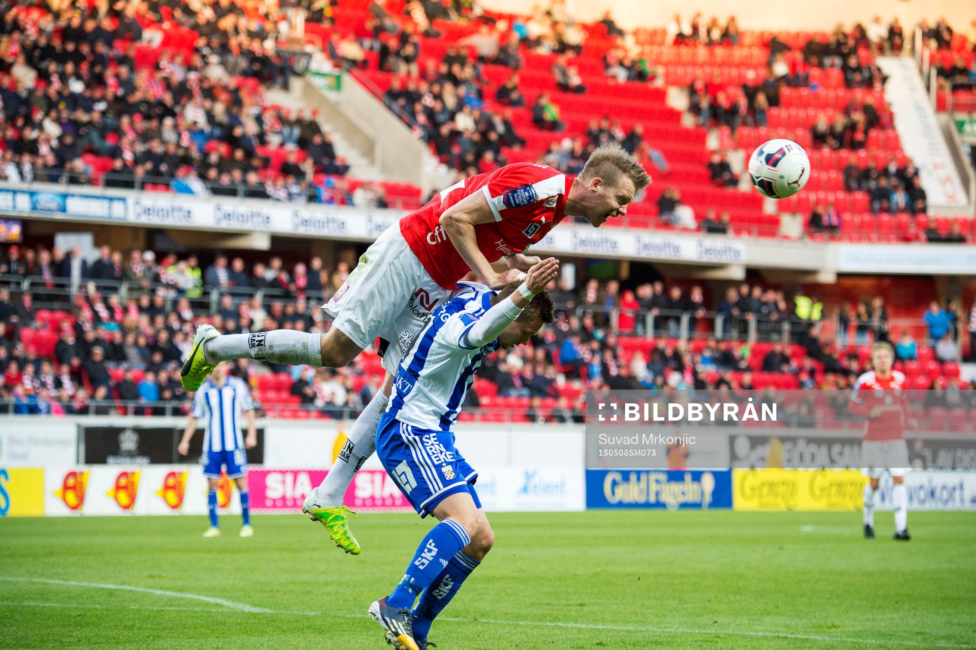 Kalmars Marcus Nilsson och IFK Göteborgs Jakob Ankersen