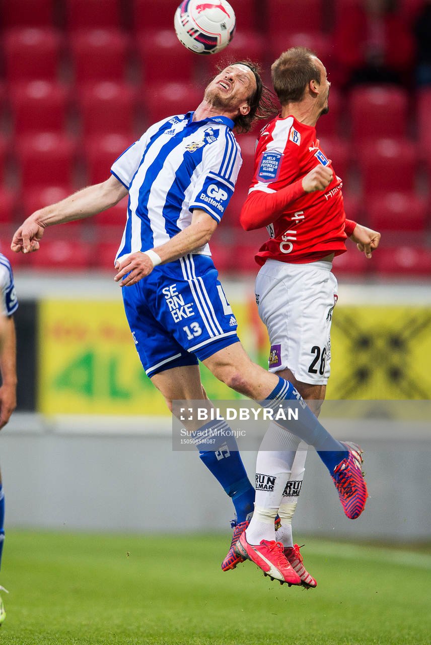 Kalmars Pär Ericsson och IFK Göteborgs Gustav Svensson