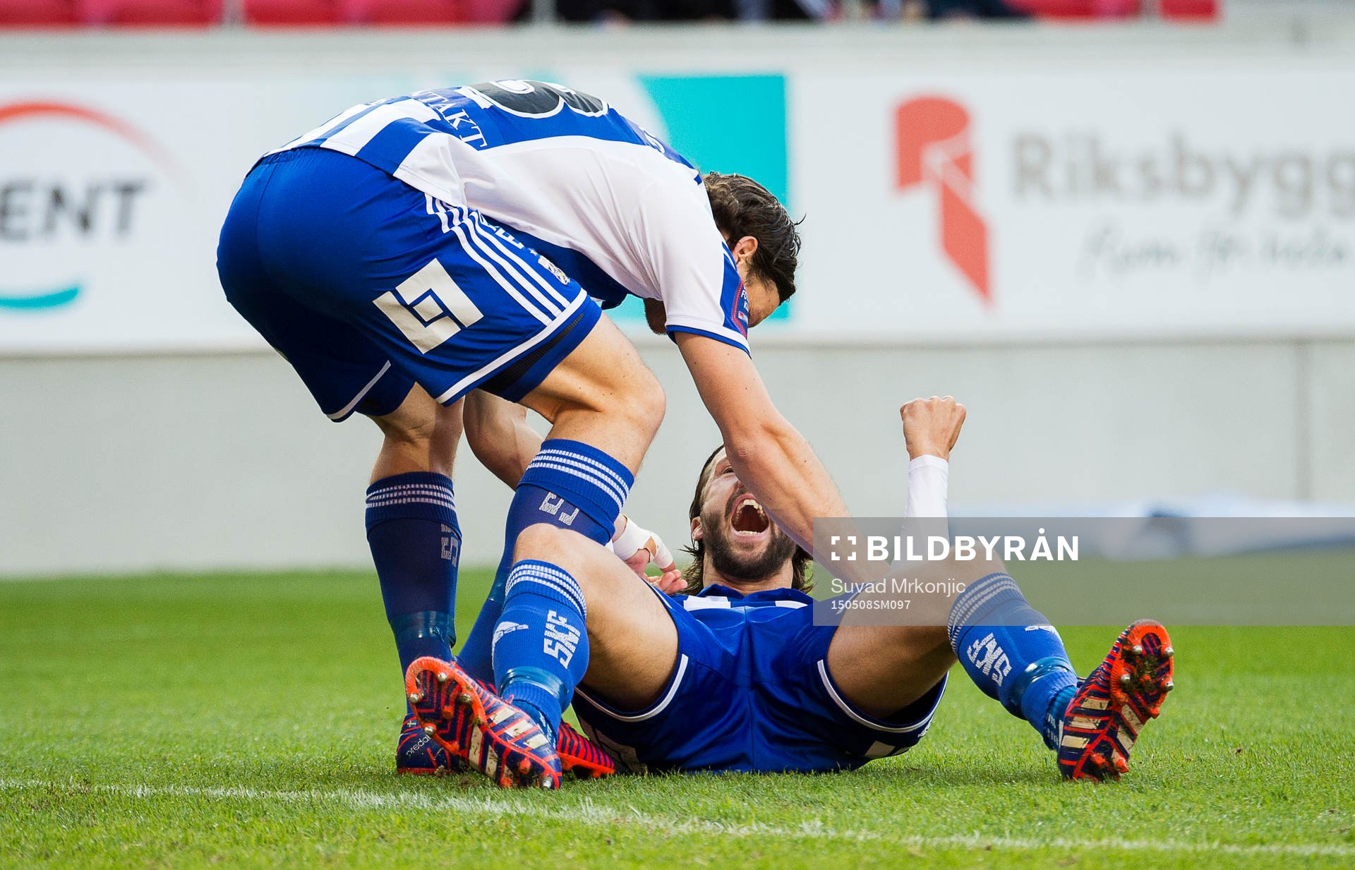 IFK Göteborgs Mattias Bjärsmyr jublar