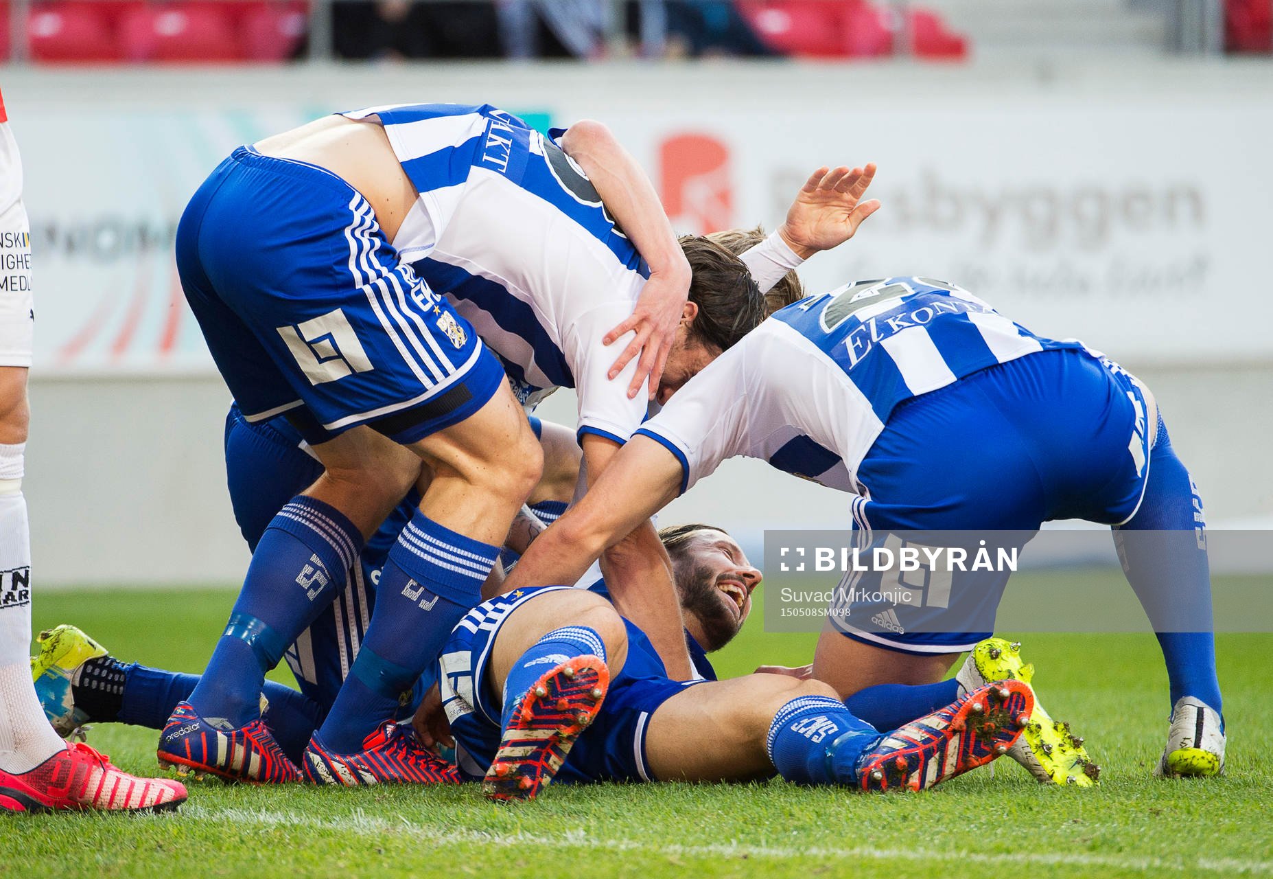IFK Göteborgs Mattias Bjärsmyr jublar