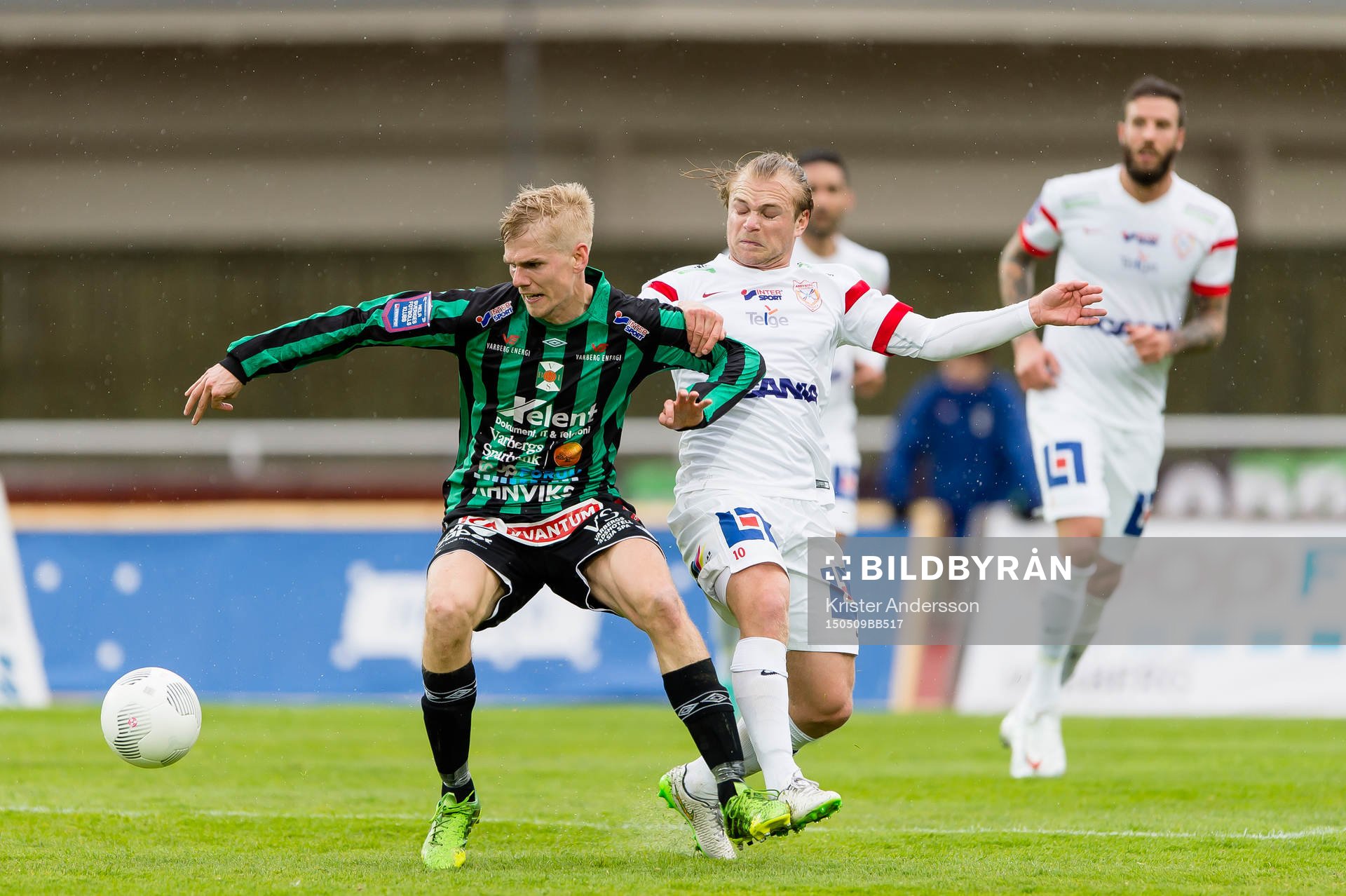 Varbergs Erik Lund och Assyriskas Christoffer Brandeborn