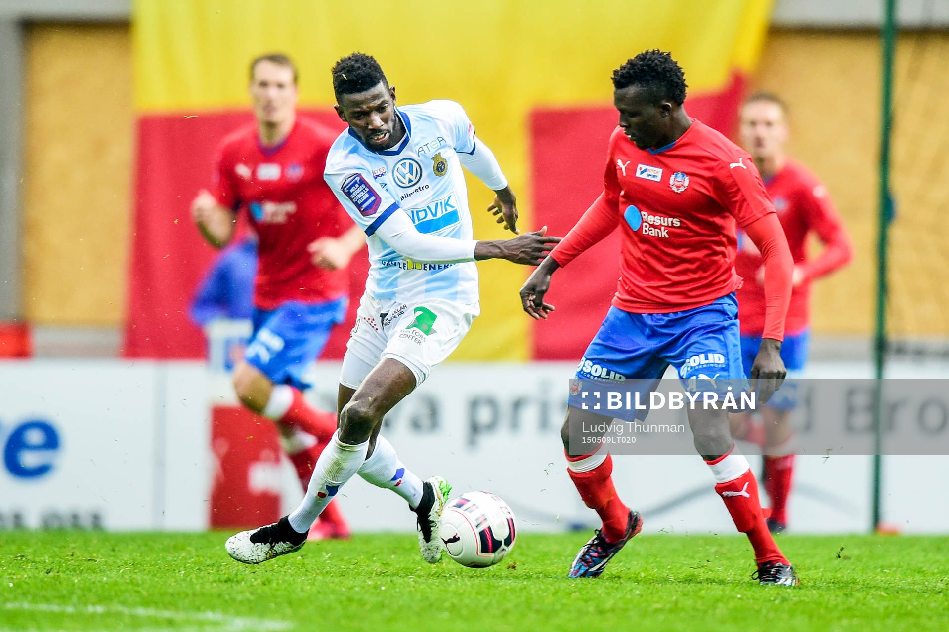 Gefles Dioh Williams och Helsingborgs Lalawélé Atakora