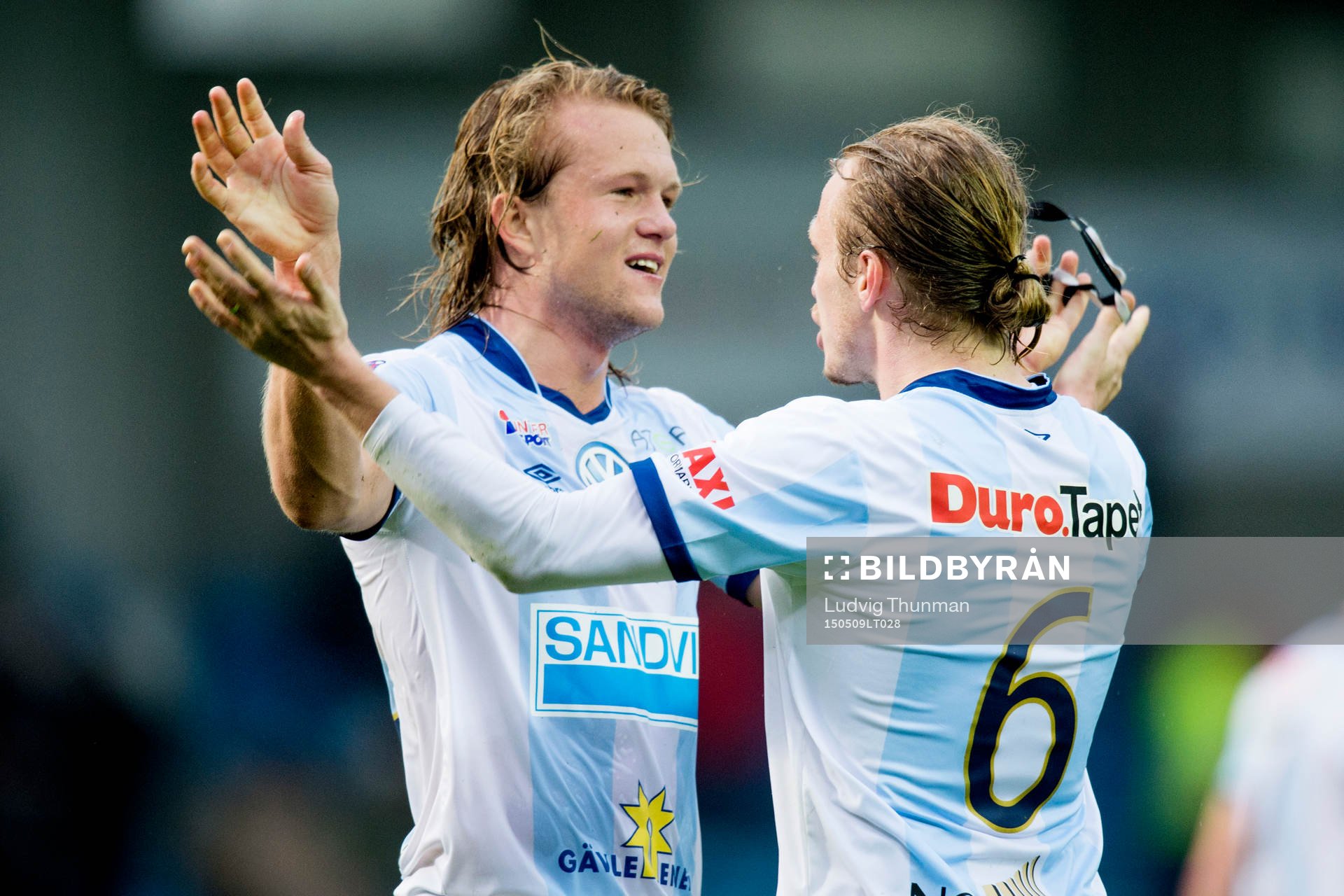 Gefles Anders Bååth-Sjöblom kramar om Jesper Florén