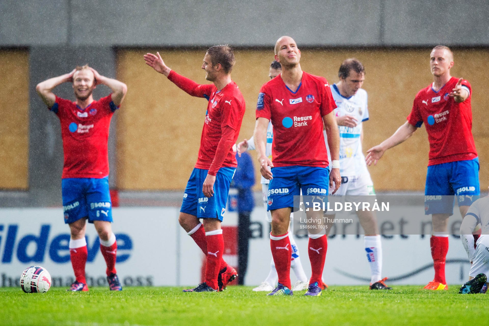 Helsingborgs Andreas Landgren, Mikael Dahlberg, Mattias
