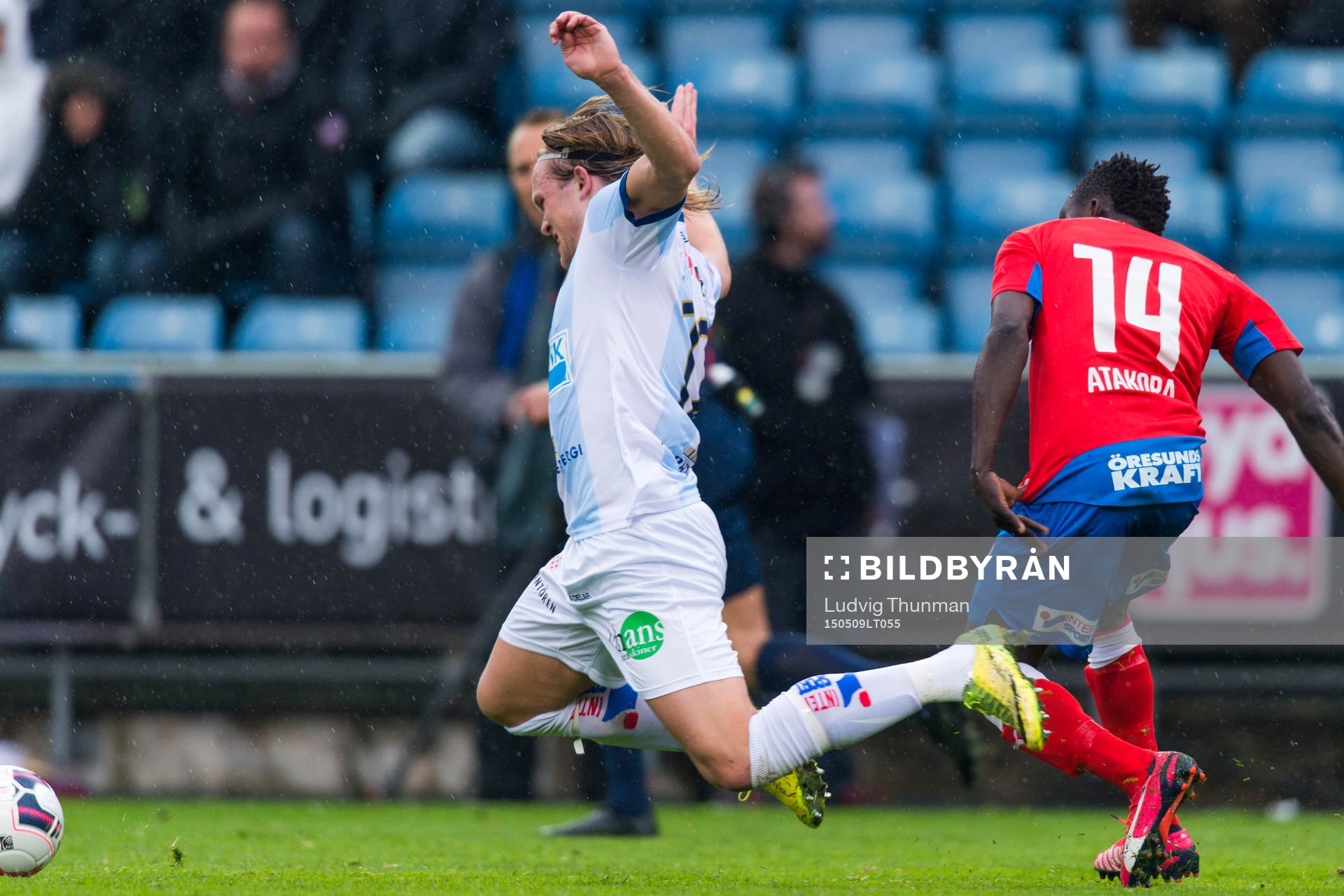 Gefles Anders Bååth-Sjöblom faller