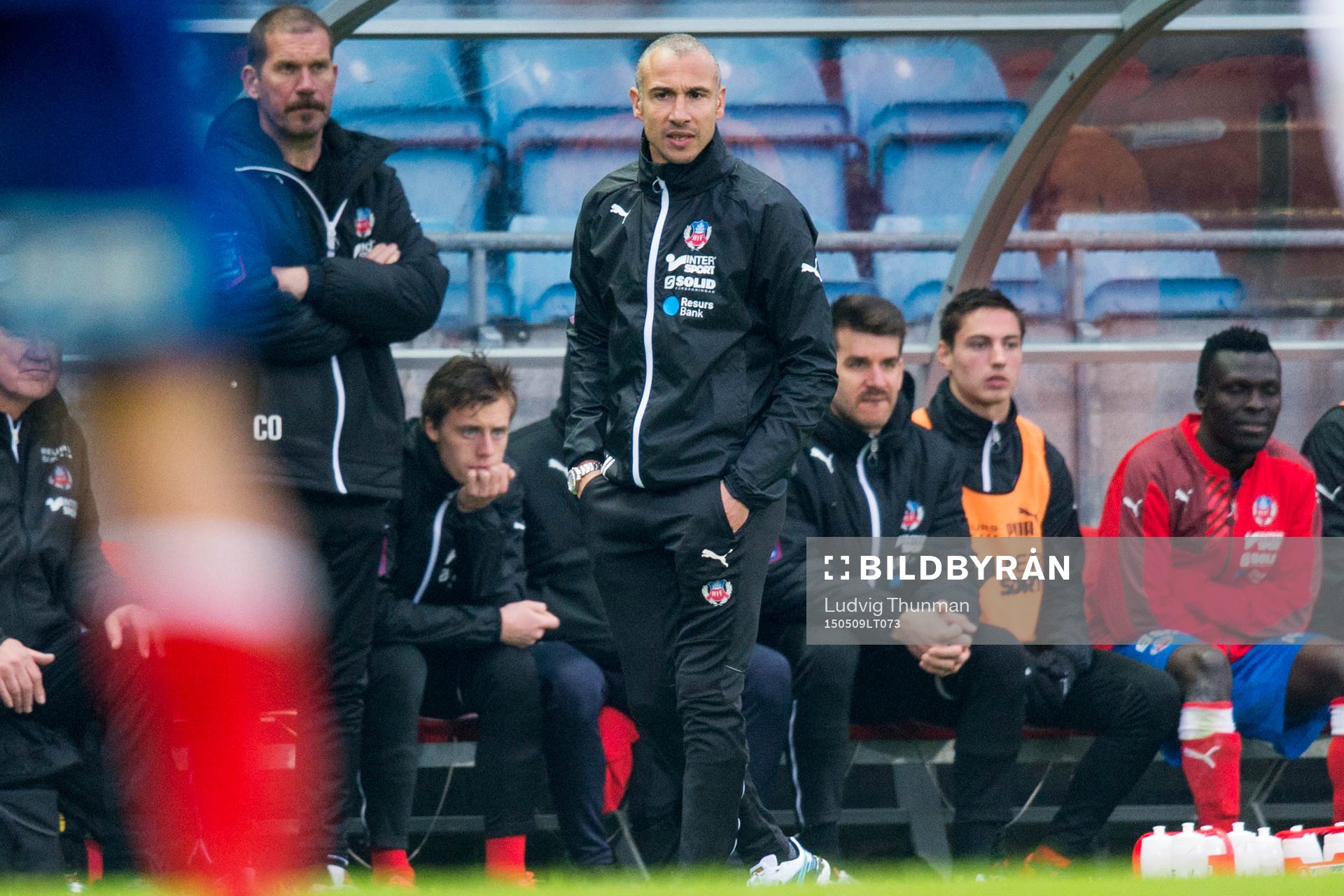 Helsingborgs manager Henrik Larsson