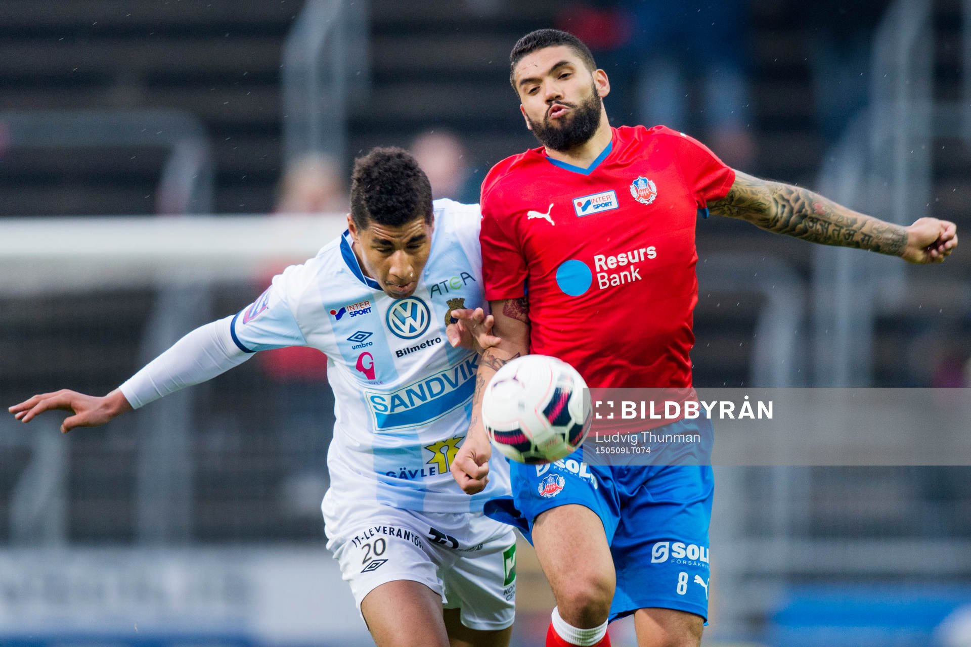 Gefles Emil Bellander i nickduell Helsingborgs Victor