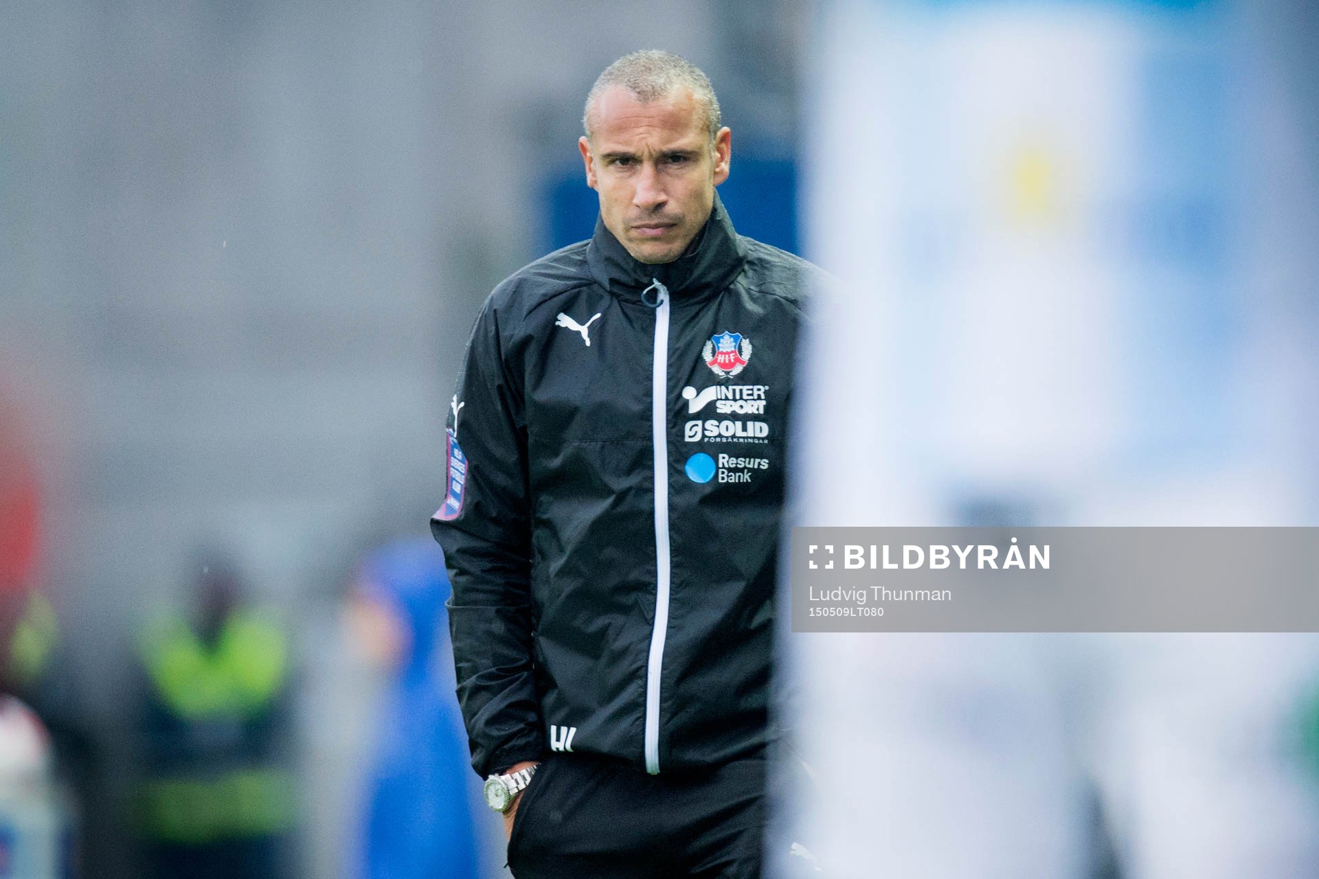 Helsingborgs manager Henrik Larsson