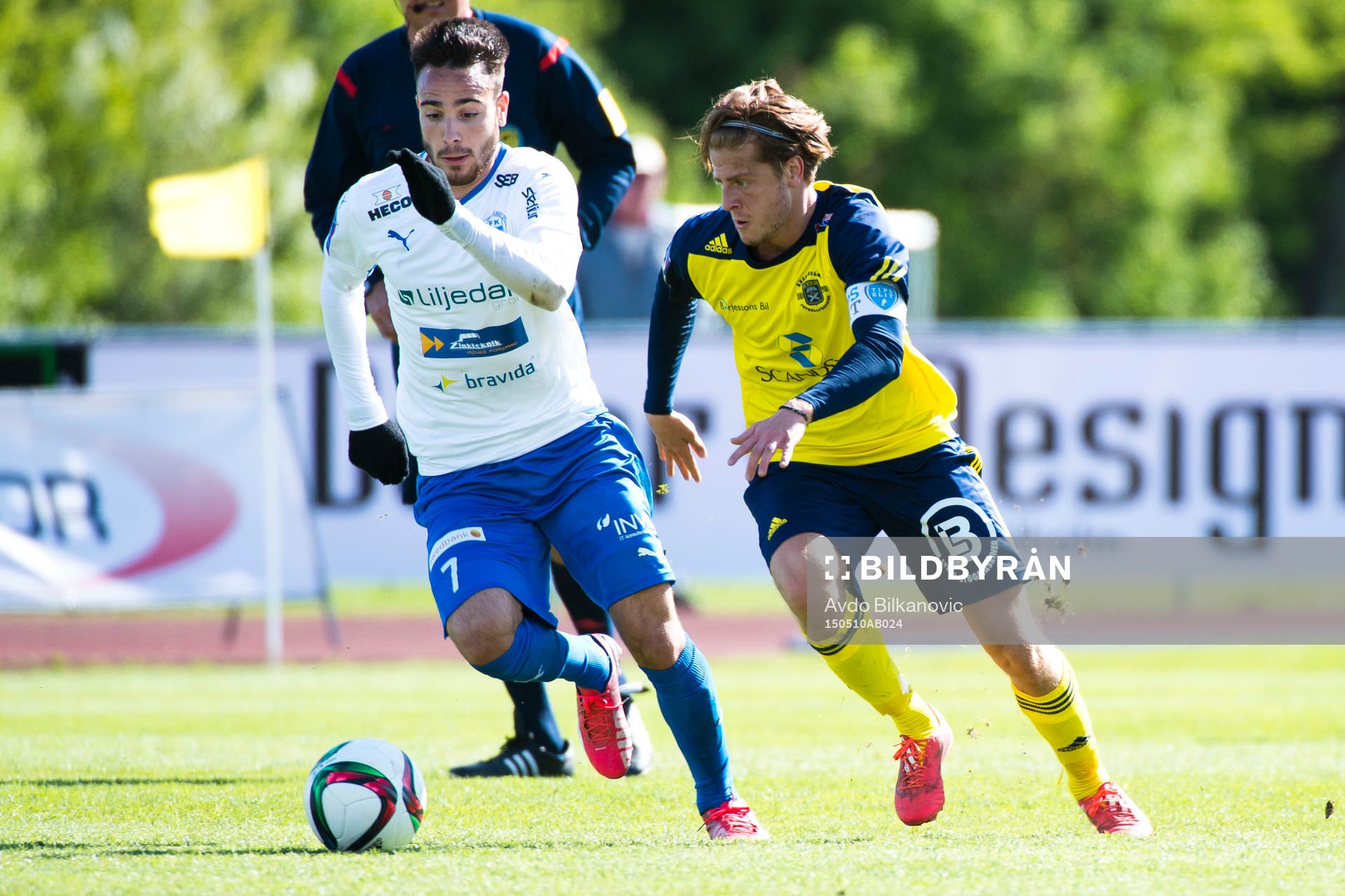 Värnamos Dzenis Kozica och Ängelholms Rebin Asaad