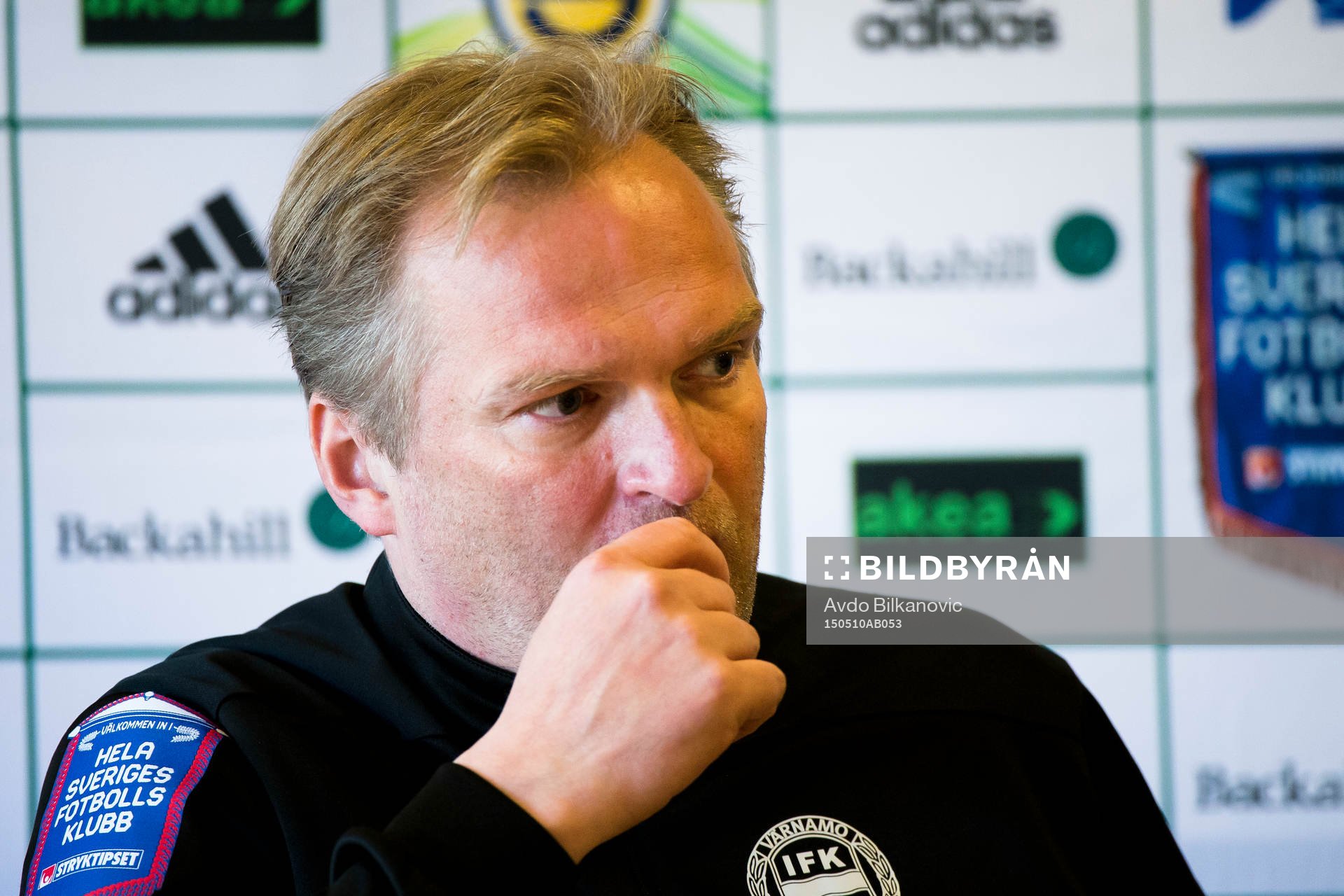 Värnamos tränare Peter Kuno Johansson