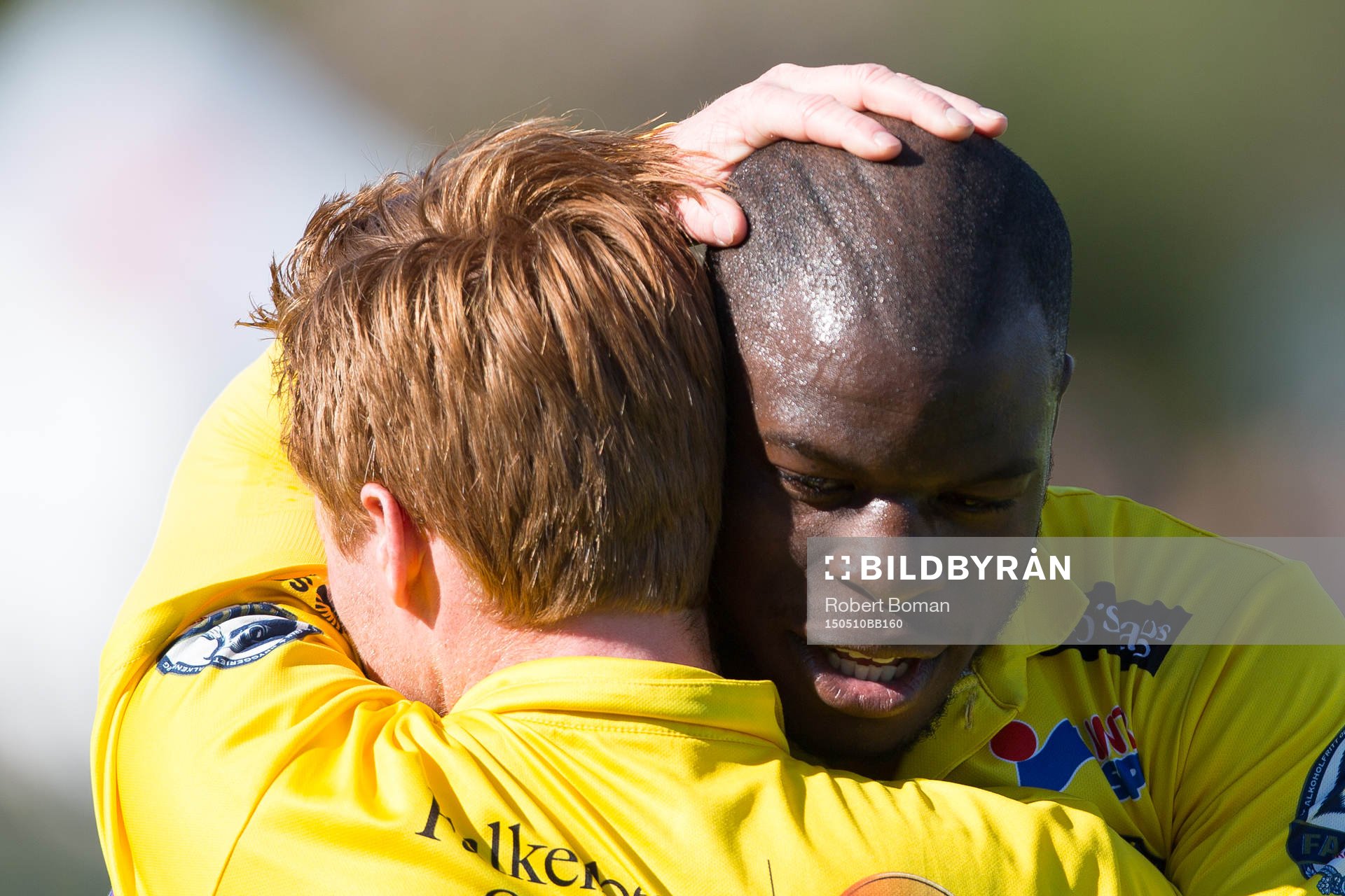Falkenbergs Dan Keat kramar om Hakeem Araba