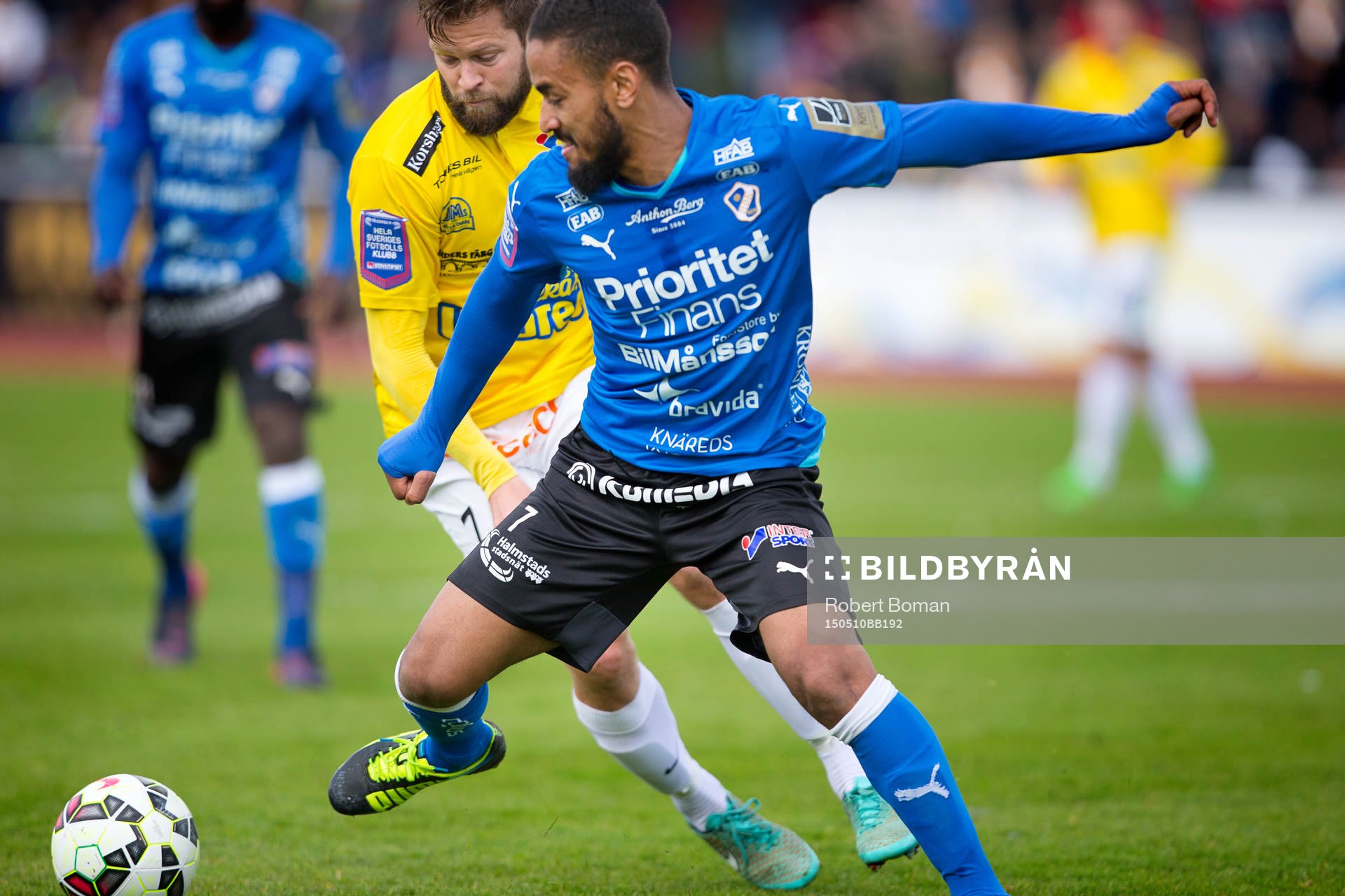 Halmstads Junes Barny och Falkenbergs David Svensson