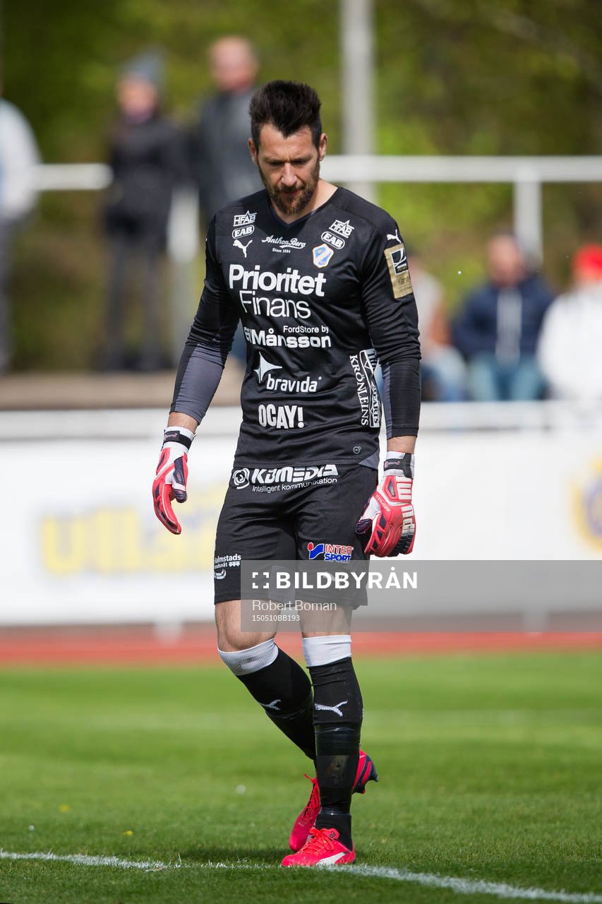Halmstads Målvakt Stojan Lukic