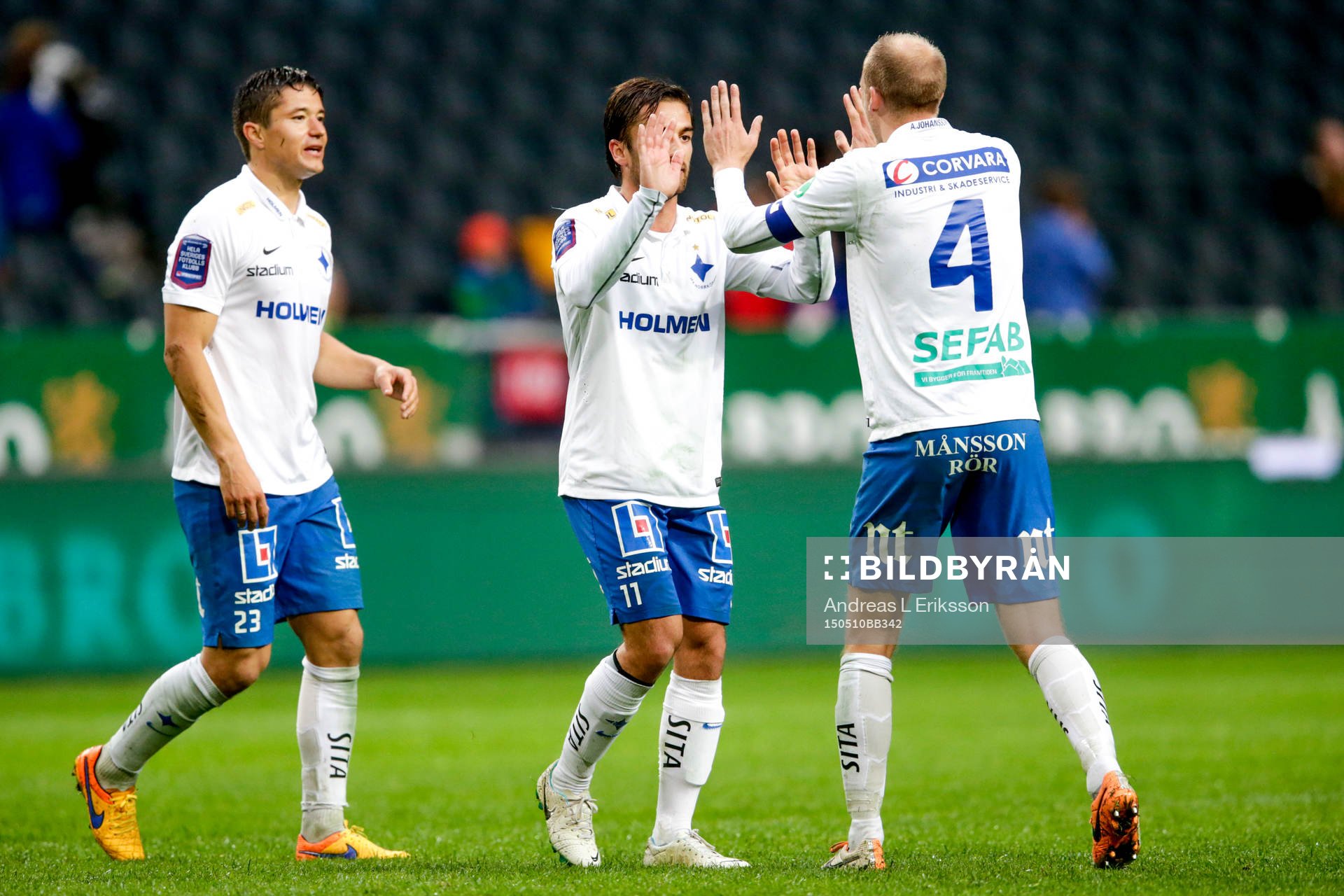 Norrköpings David Boo Wiklander , Christopher Nilsson Telo