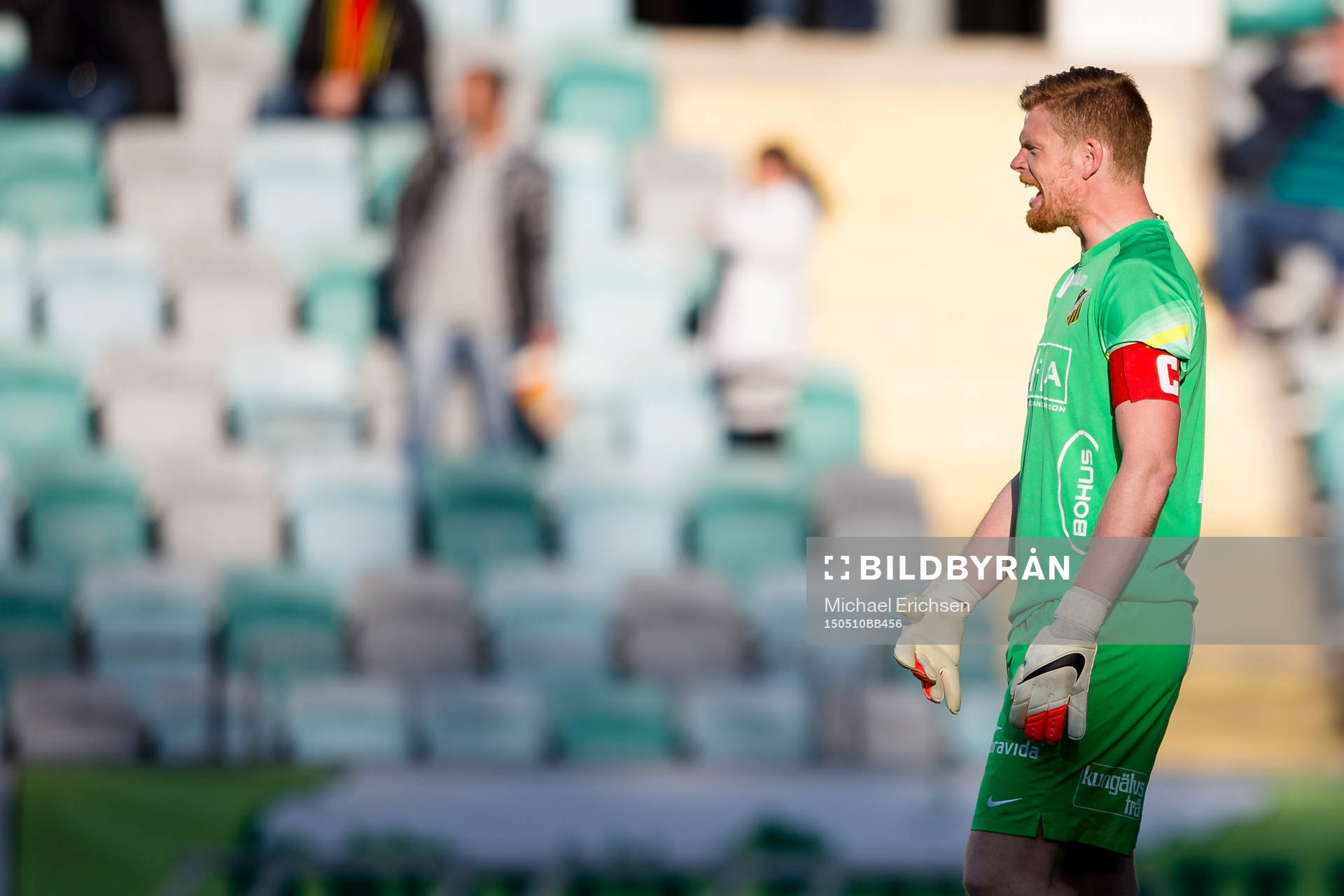 Häckens målvakt Christoffer Källqvist