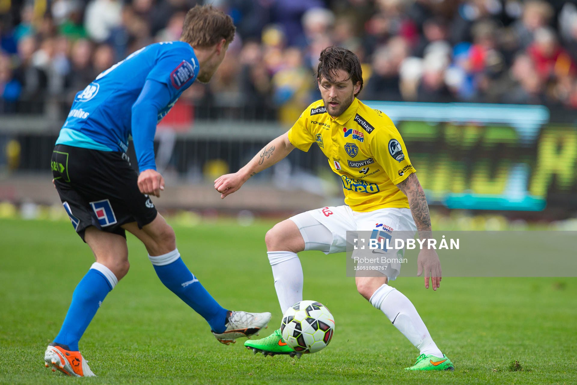 Falkenbergs Tibor Joza (till höger)