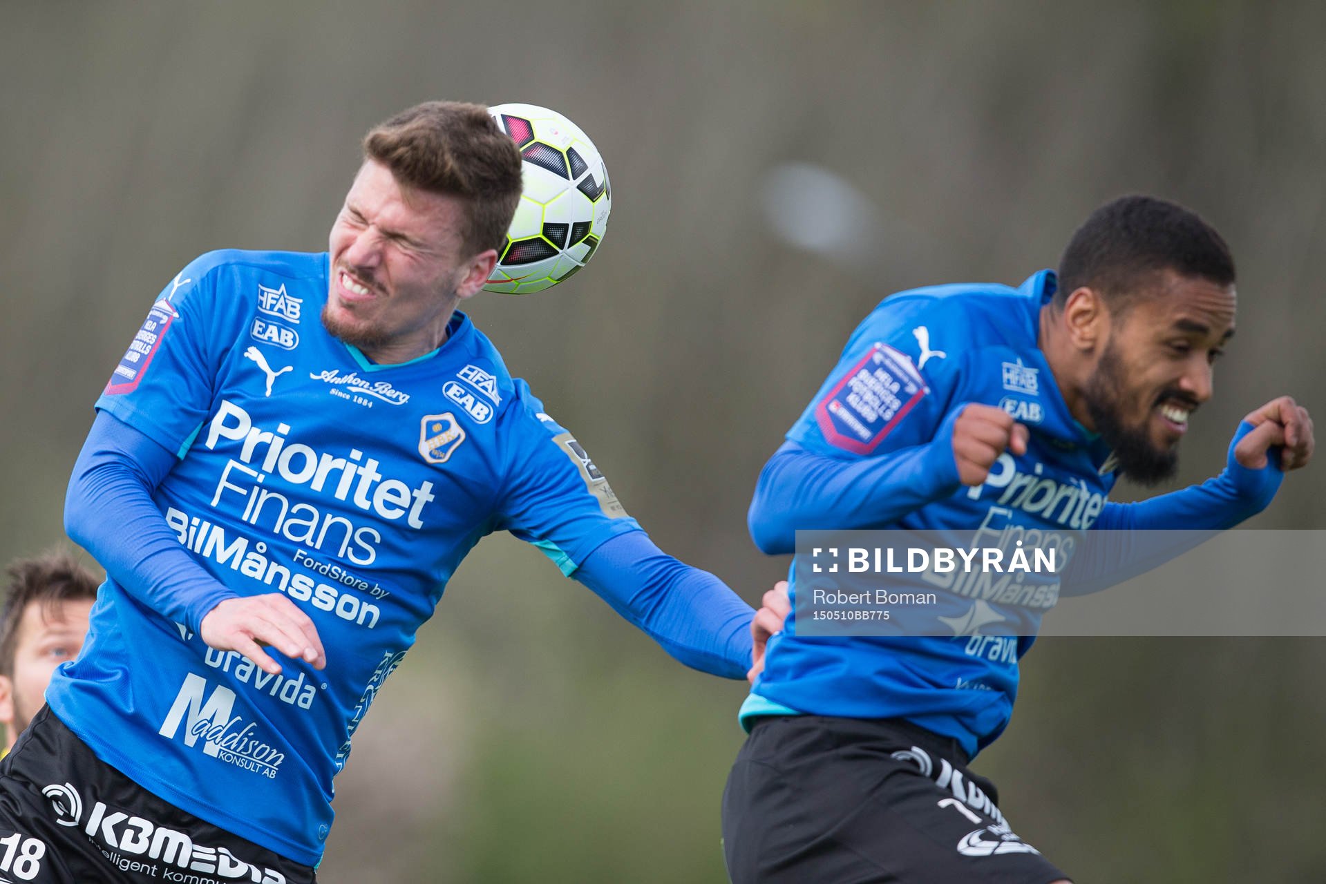 under fotbollsmatchen i Allsvenskan mellan Falkenbergs FF